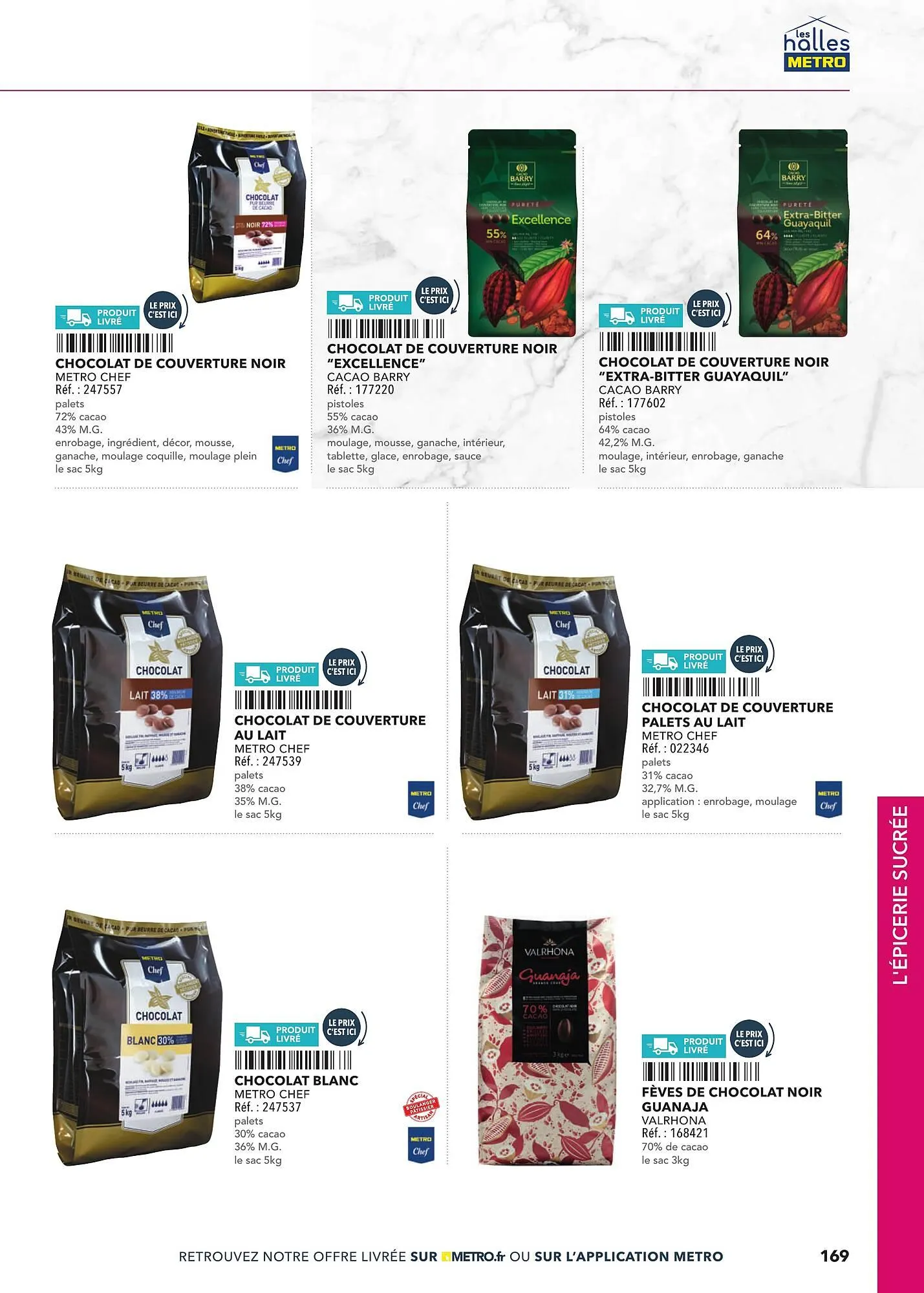 Catalogue METRO du 2 mars au 31 décembre 2025 - Catalogue page 169