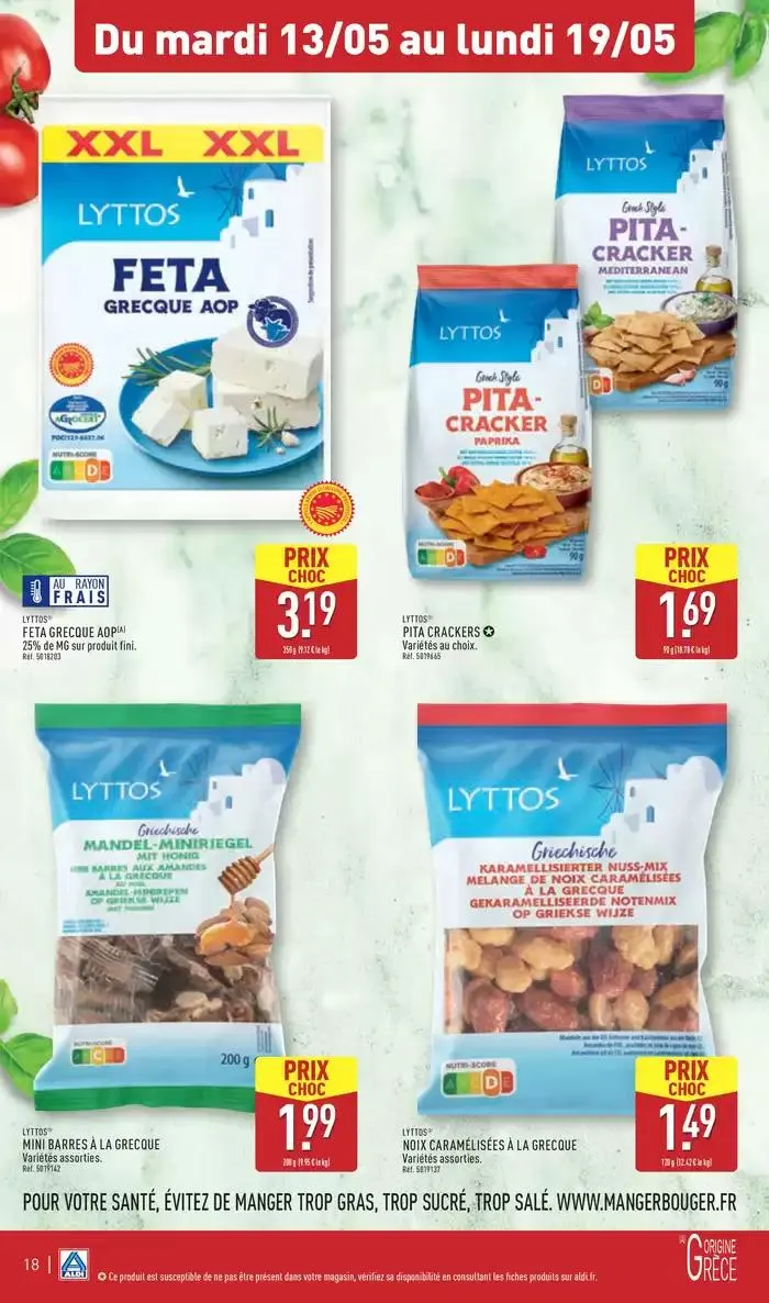 ARRIVAGES MÉDITERRANÉE À PRIX DISCOUNT du 13 mai au 19 mai 2025 - Catalogue page 21