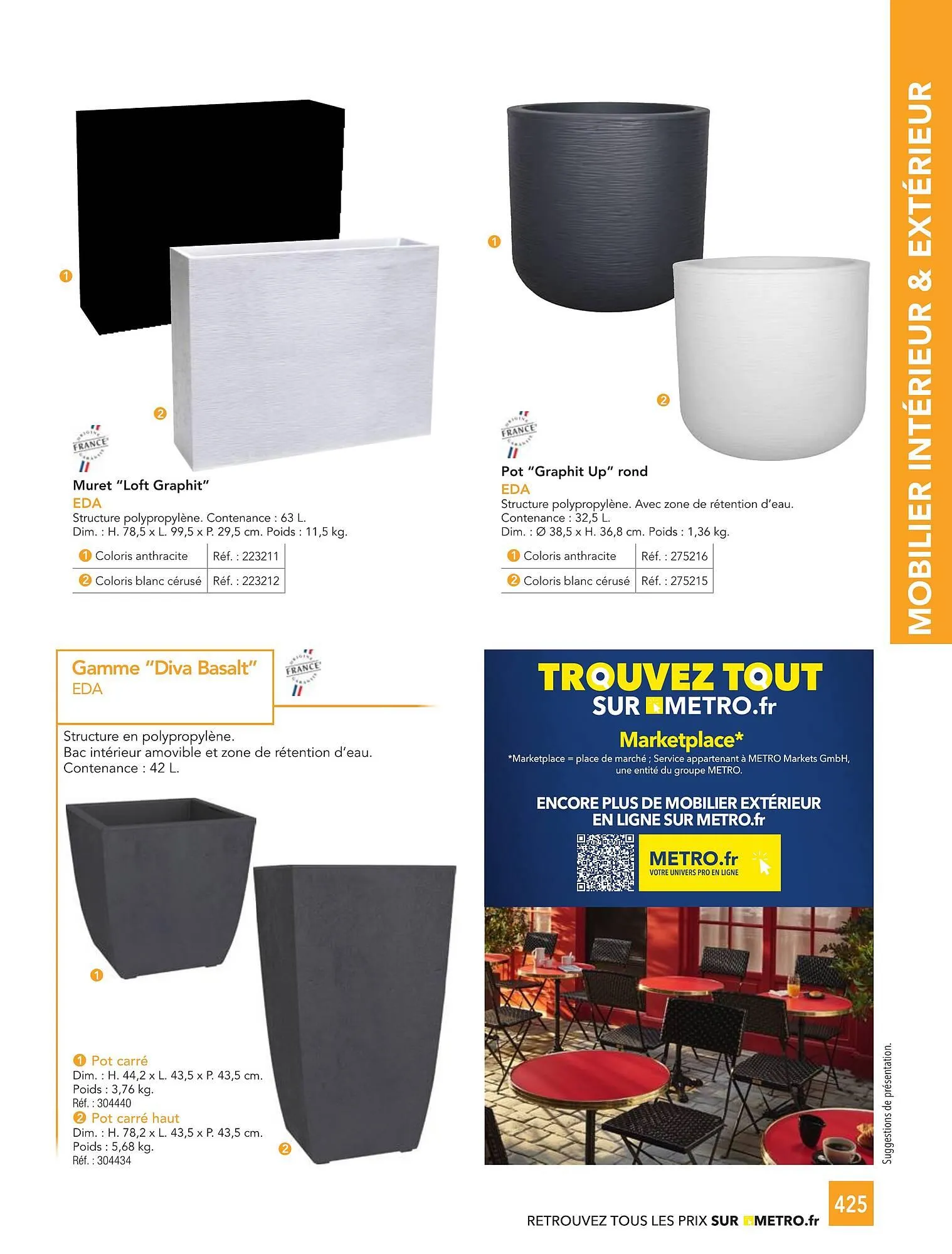 Catalogue METRO du 1 janvier au 31 décembre 2026 - Catalogue page 425