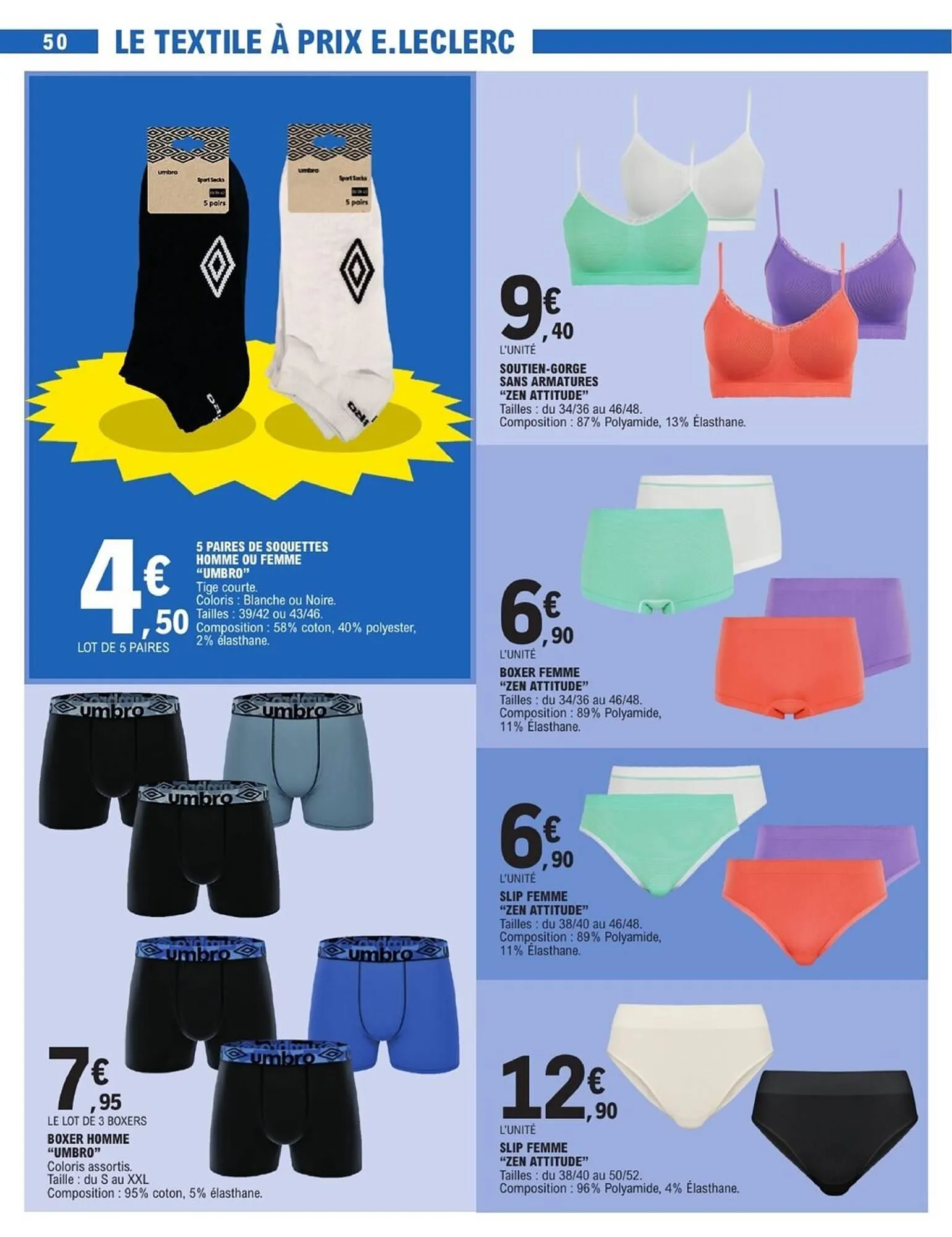 Catalogue E.Leclerc du 3 mars au 14 mars 2026 - Catalogue page 50