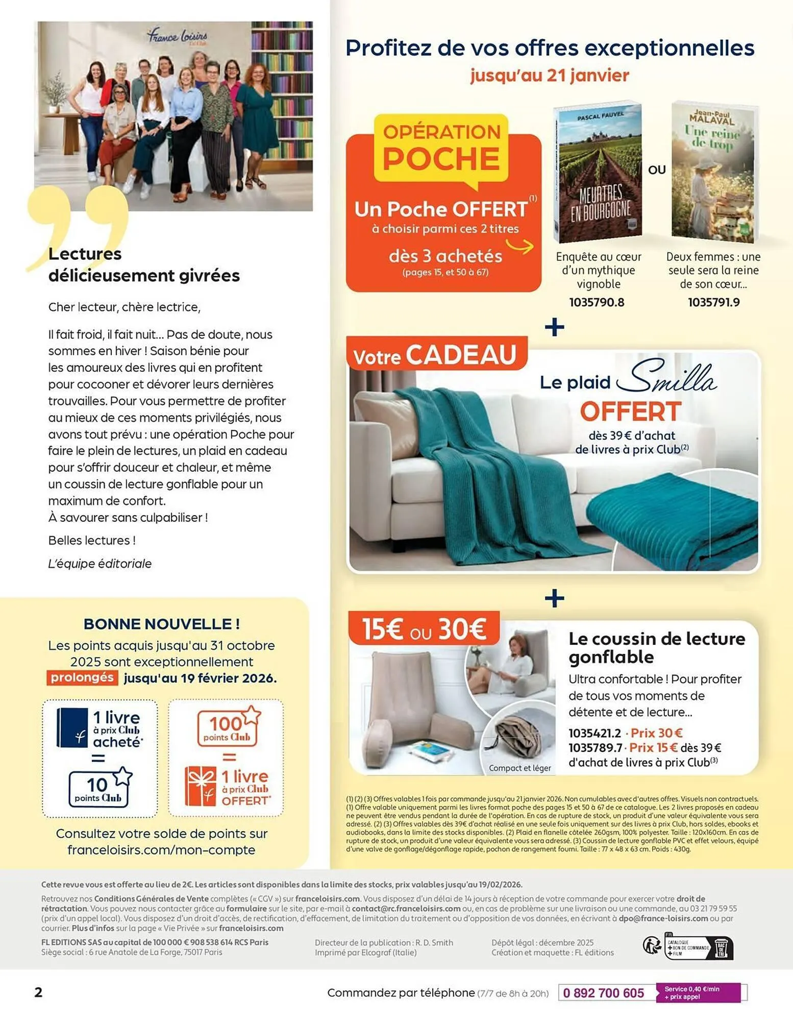 Catalogue France Loisirs du 1 janvier au 28 février 2026 - Catalogue page 2