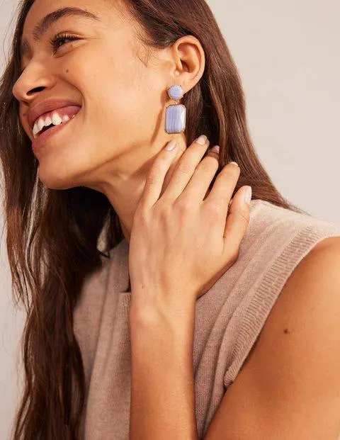 Pendants d'oreilles ornementés