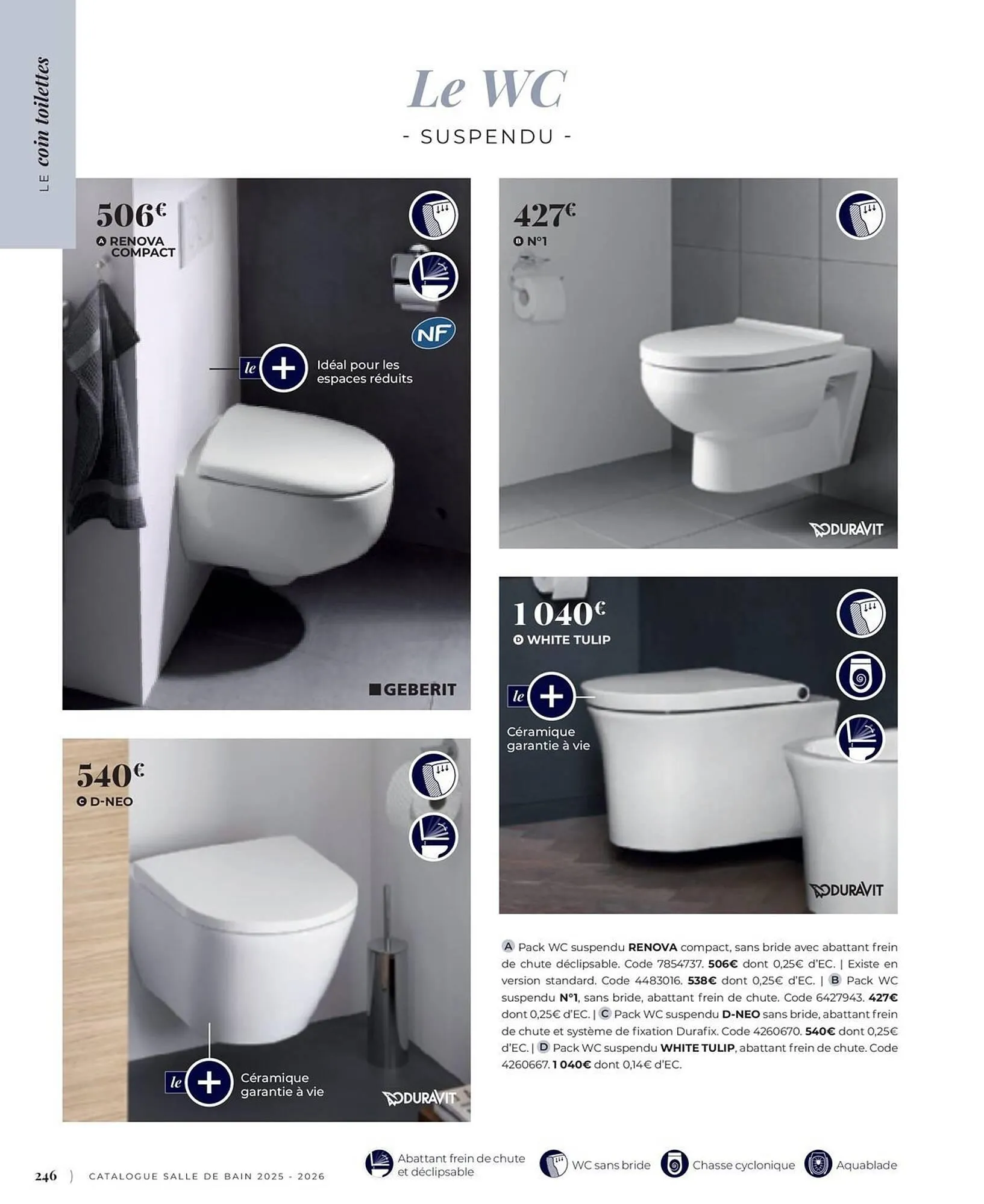 Catalogue Cedeo du 3 juin au 31 décembre 2025 - Catalogue page 246