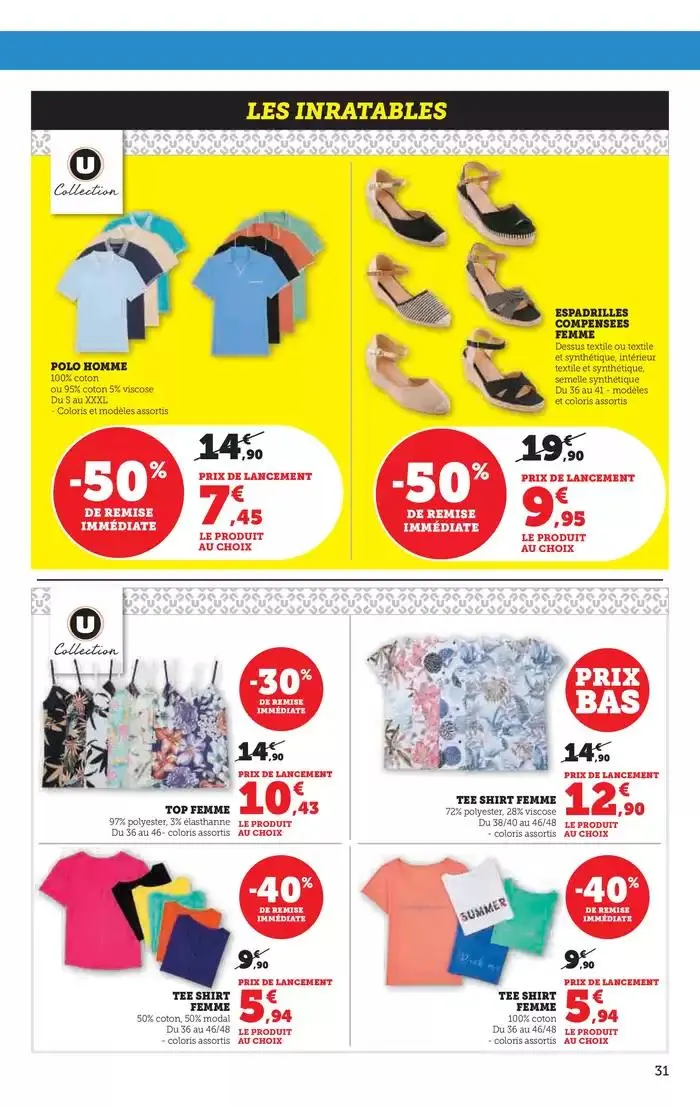 Catalogue Super U du 29 avril au 11 mai 2025 - Catalogue page 31