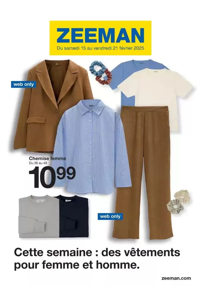 Cette semaine : des vêtements pour femme et homme. - 1
