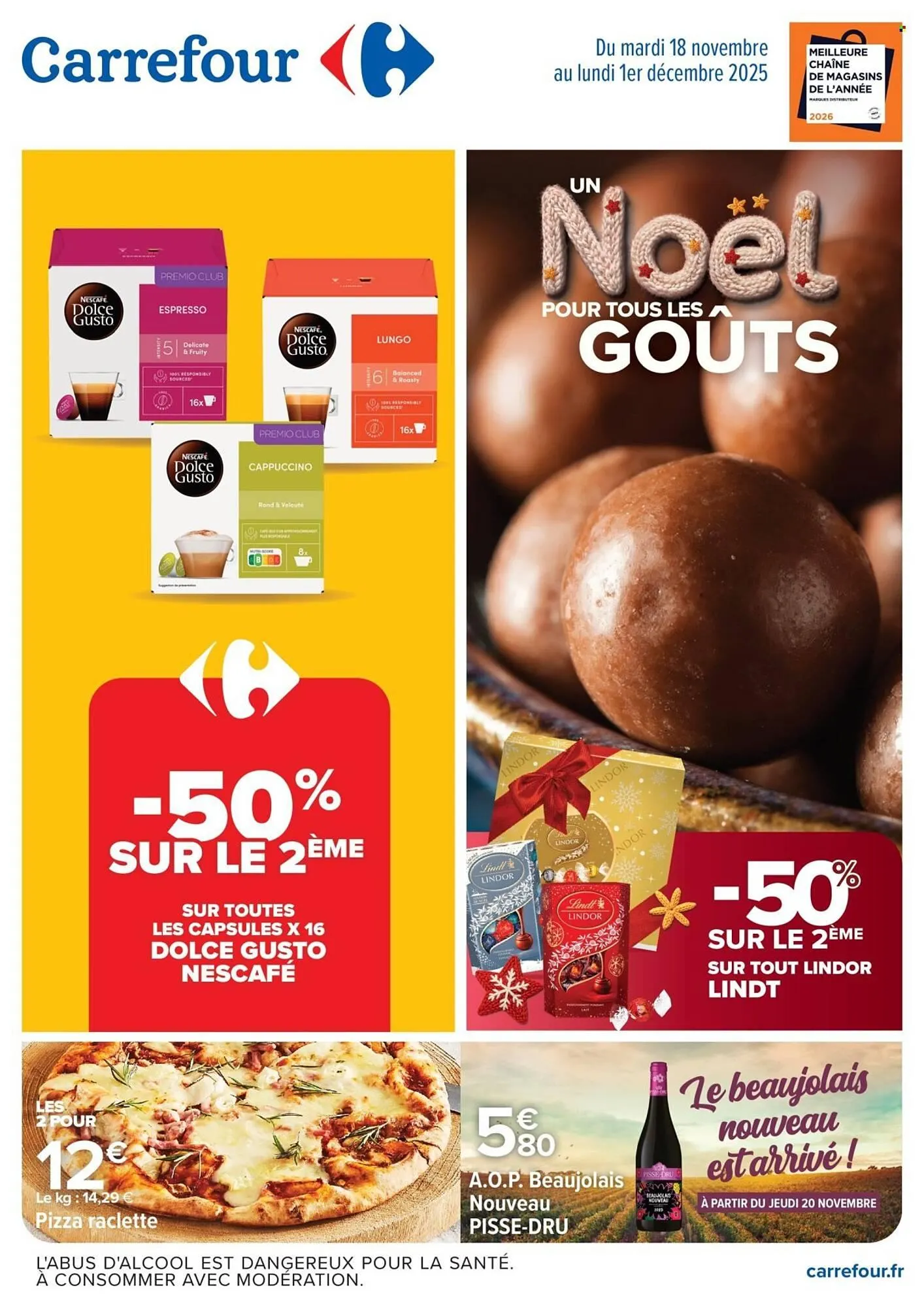 Catalogue Carrefour du 18 novembre au 1 décembre 2025 - Catalogue page 1