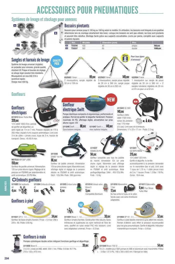 Catalogue Accastillage Diffusion 2025 du 1 janvier au 31 décembre 2025 - Catalogue page 296