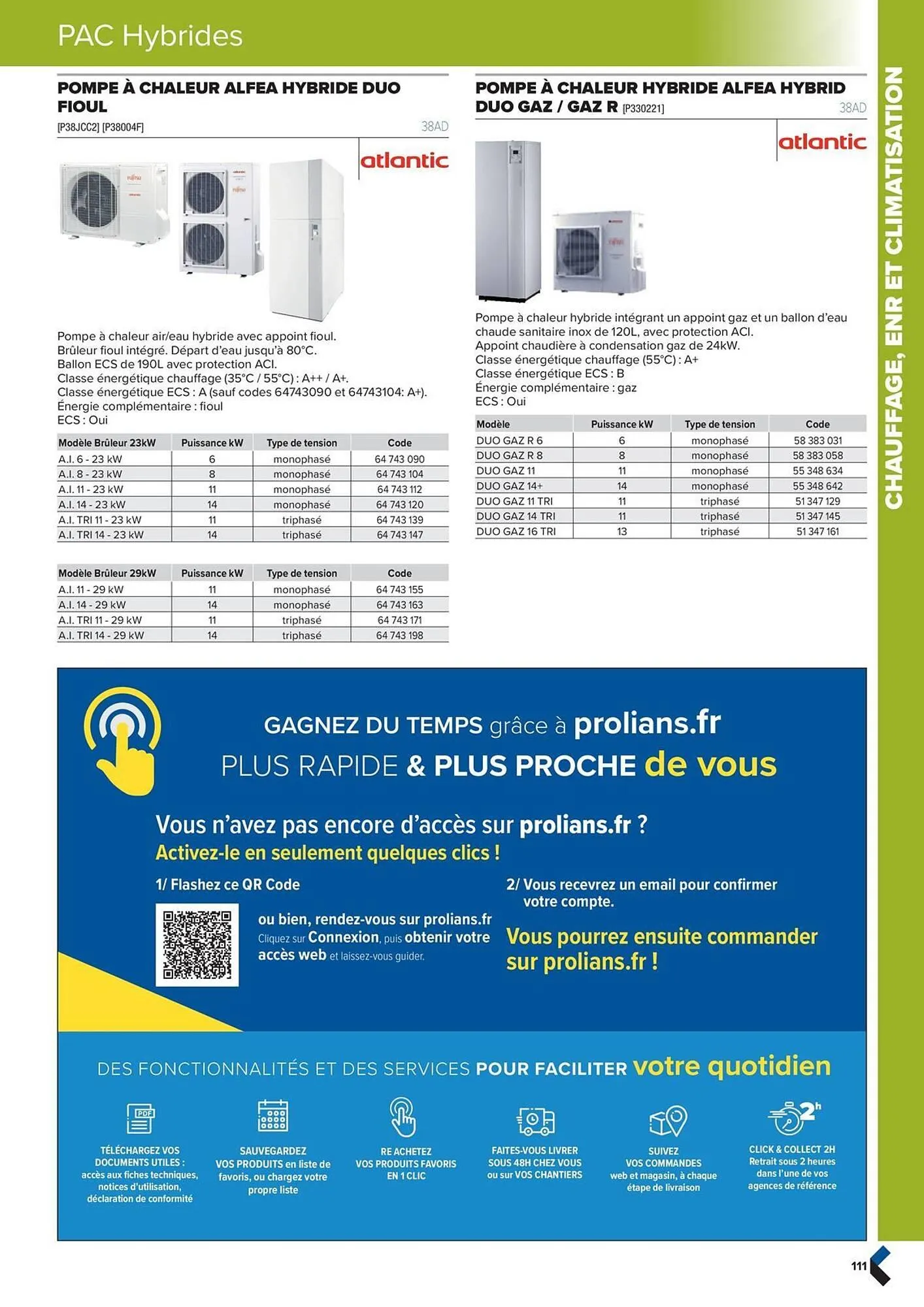 Catalogue Prolians du 2 octobre au 31 décembre 2025 - Catalogue page 111