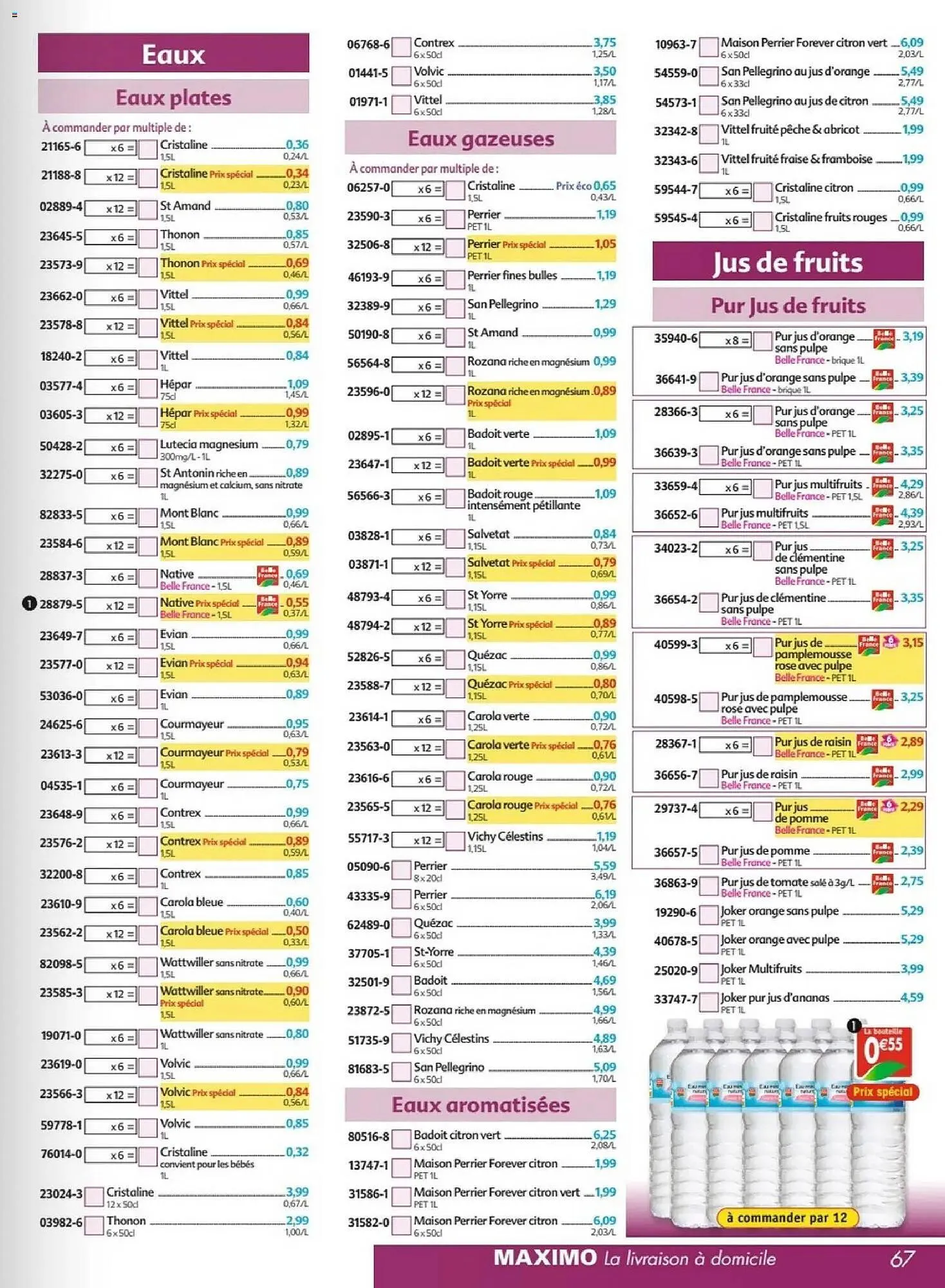 Catalogue Maximo du 23 janvier au 26 février 2026 - Catalogue page 67