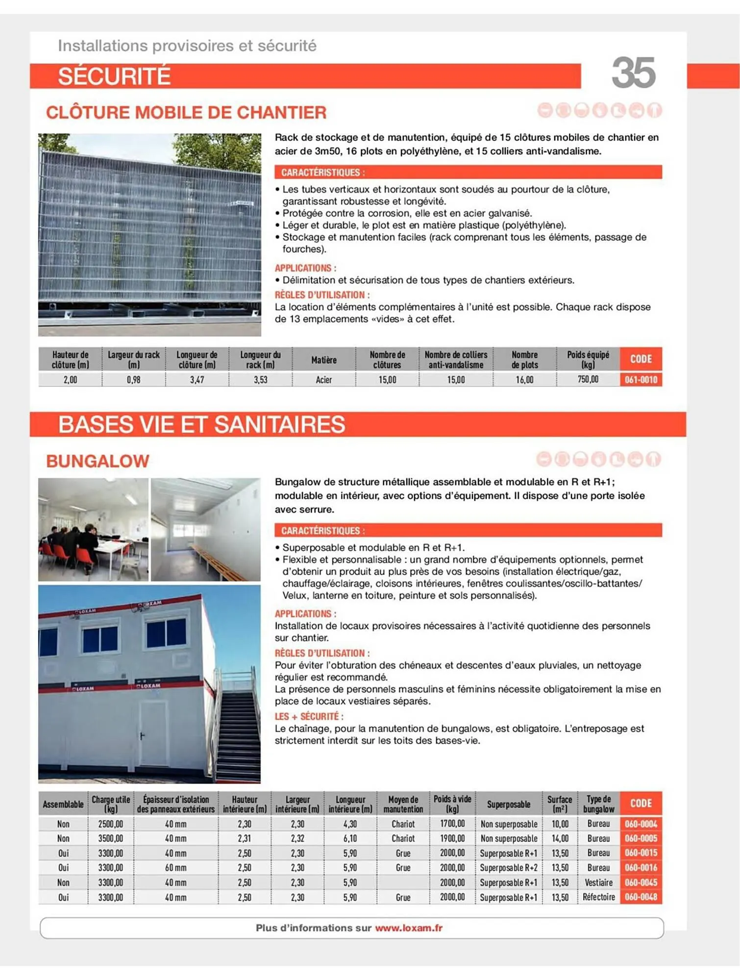 Catalogue Loxam du 19 avril au 31 décembre 2023 - Catalogue page 37