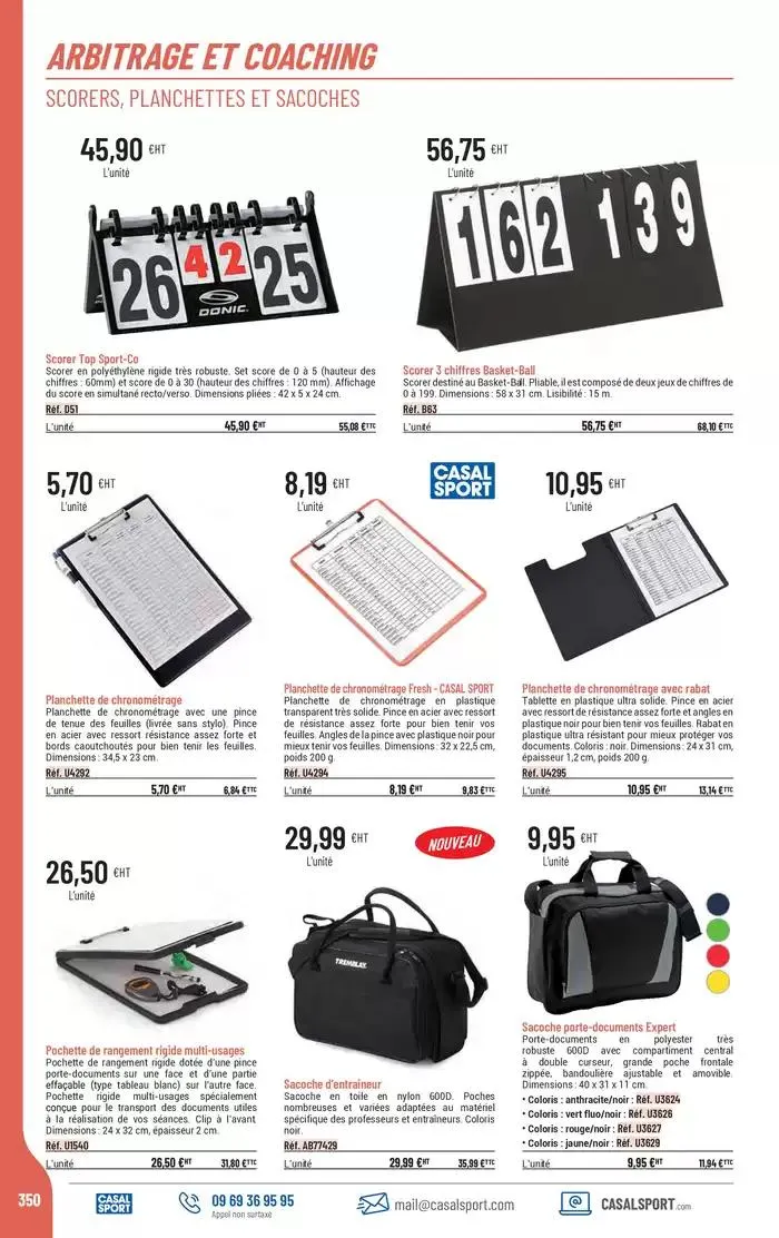 ÉQUIPEMENT SPORTIF du 6 mars au 31 décembre 2025 - Catalogue page 322