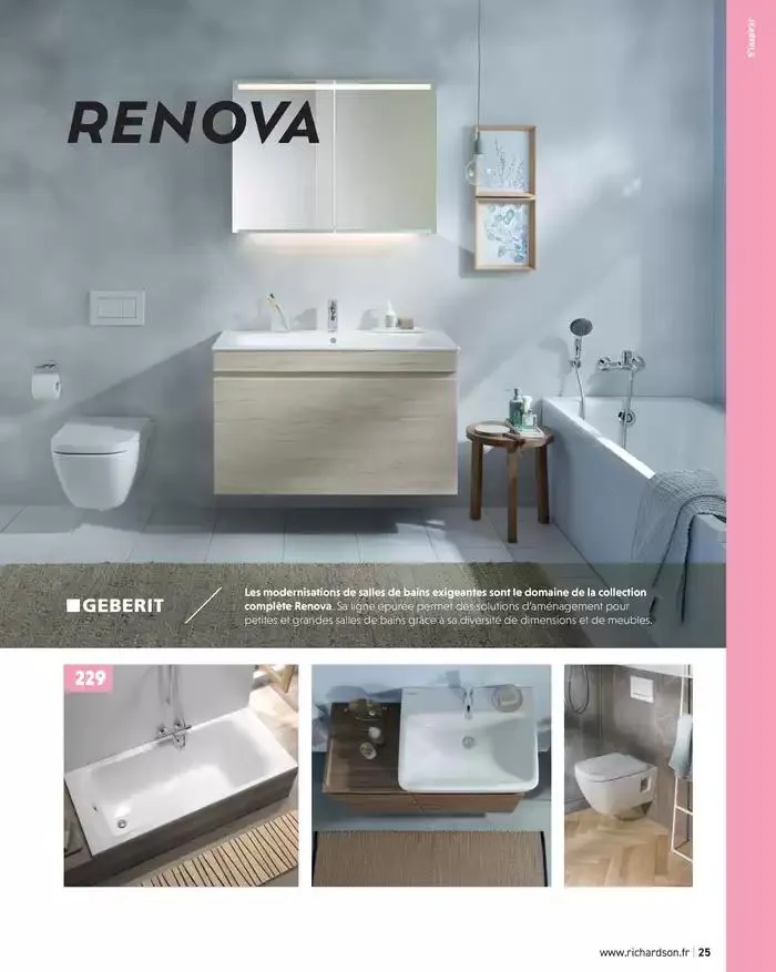 SALLE DE DE BAINS ET CARRELAGE 2025 du 11 avril au 31 décembre 2025 - Catalogue page 27
