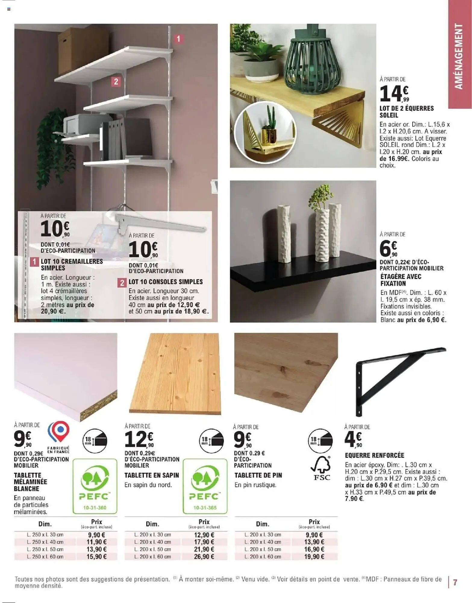 Catalogue E.Leclerc Brico du 7 janvier au 31 décembre 2025 - Catalogue page 7