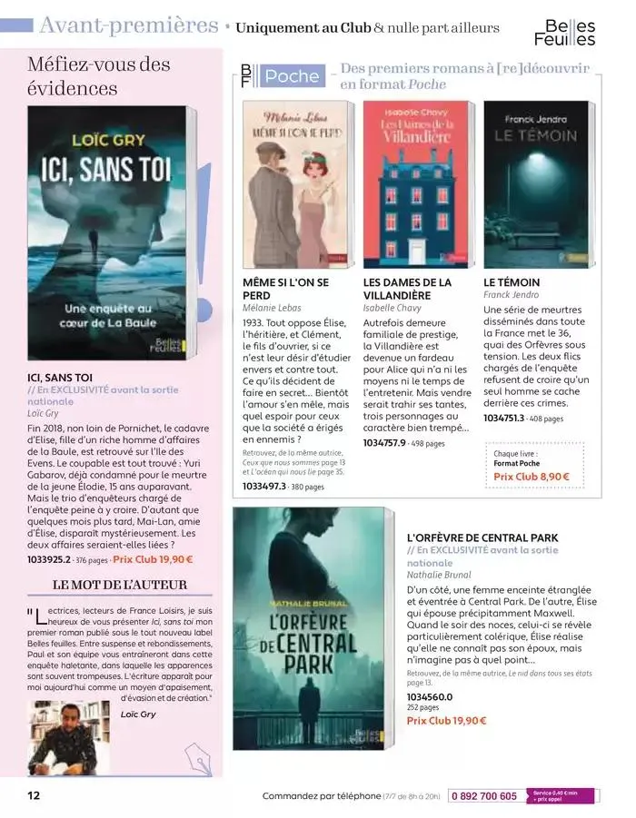 Mai - Juin 2025 du 30 avril au 30 juin 2025 - Catalogue page 12