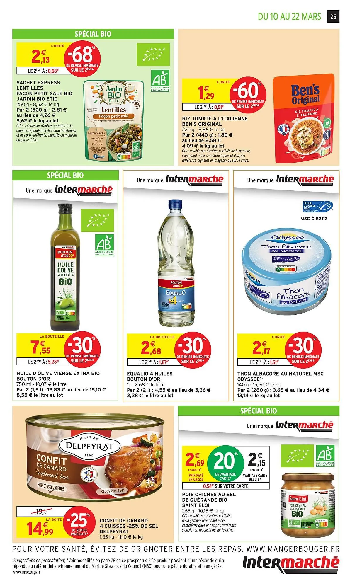 Catalogue Intermarché du 10 mars au 22 mars 2026 - Catalogue page 25