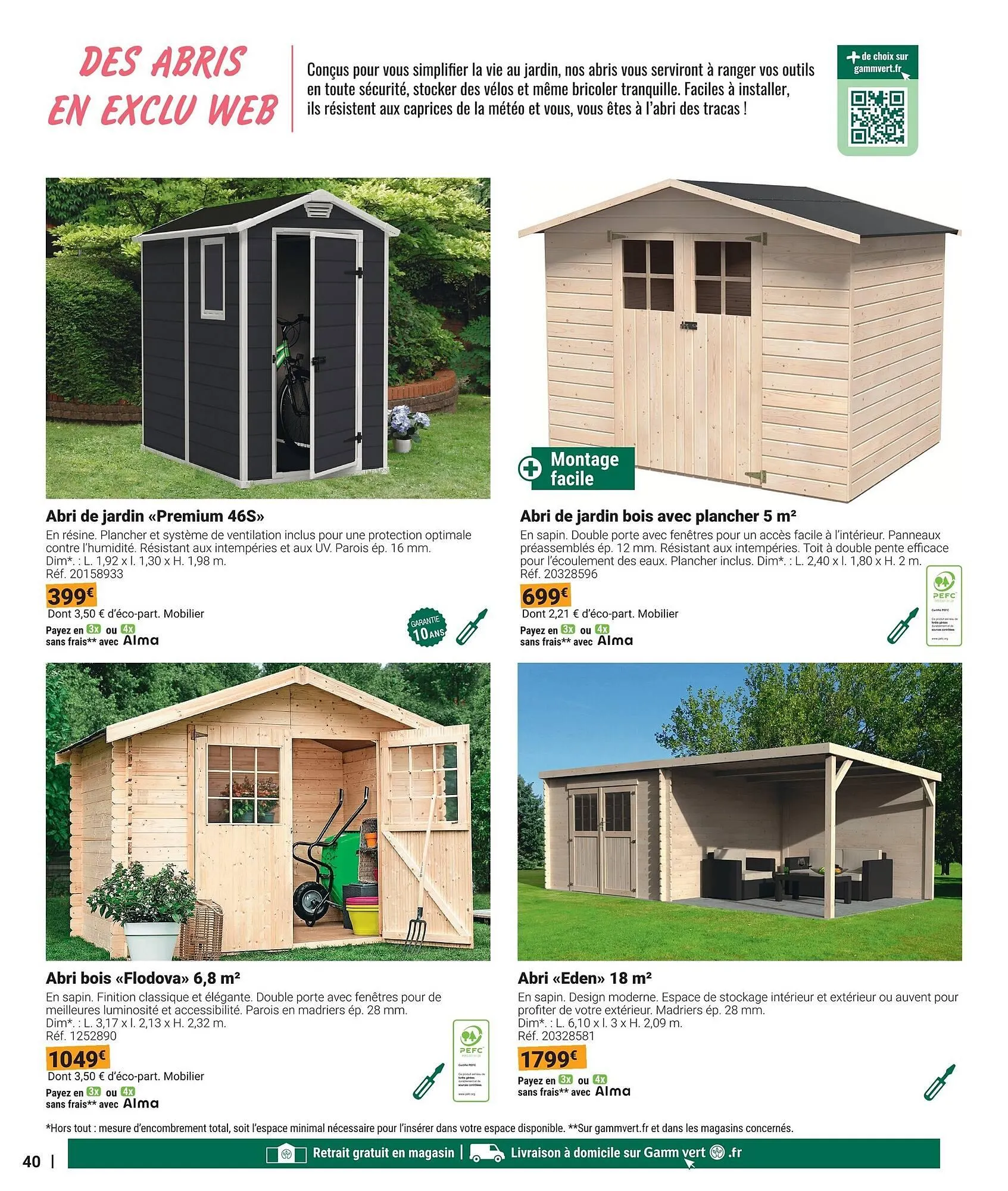 Catalogue Gamm vert du 18 mars au 31 mai 2026 - Catalogue page 40