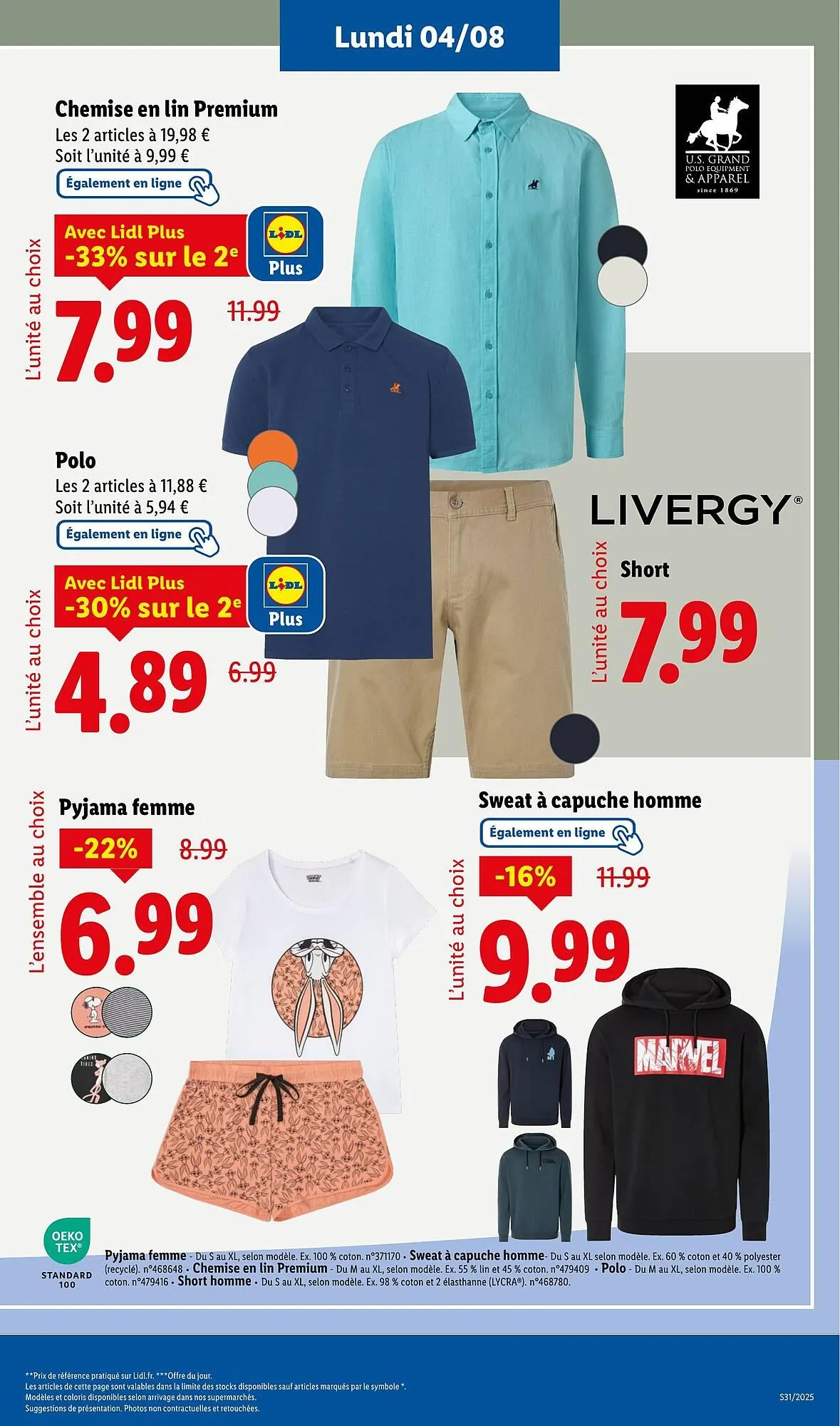 Catalogue Lidl du 31 juillet au 6 août 2025 - Catalogue page 63