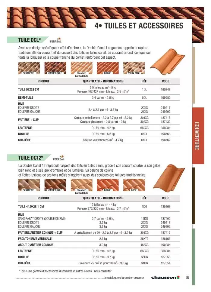 CHARPENTIER-COUVREUR 2025 du 1 janvier au 31 décembre 2025 - Catalogue page 17