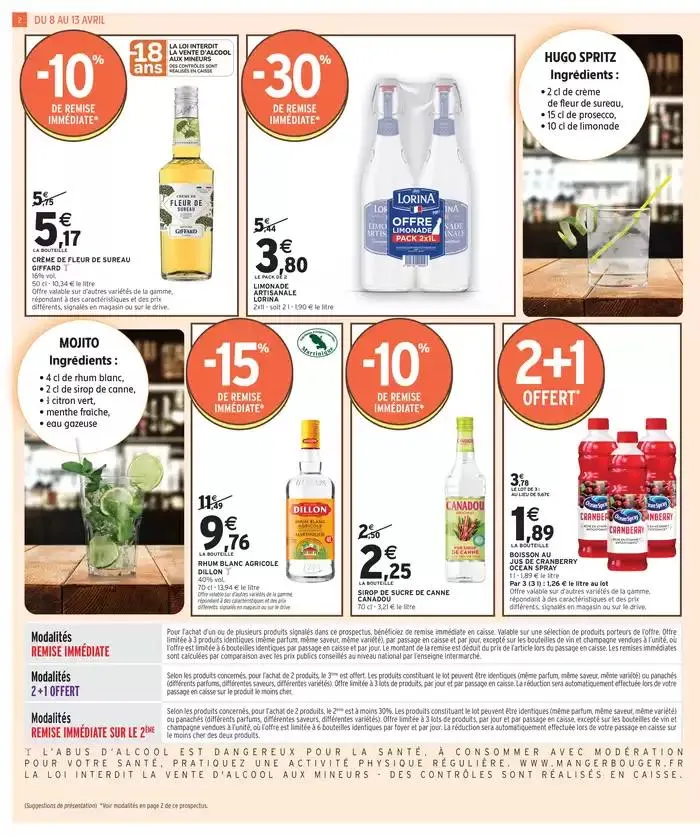 EVE BOOST FOIRE AUX COCKTAILS du 8 avril au 13 avril 2025 - Catalogue page 2