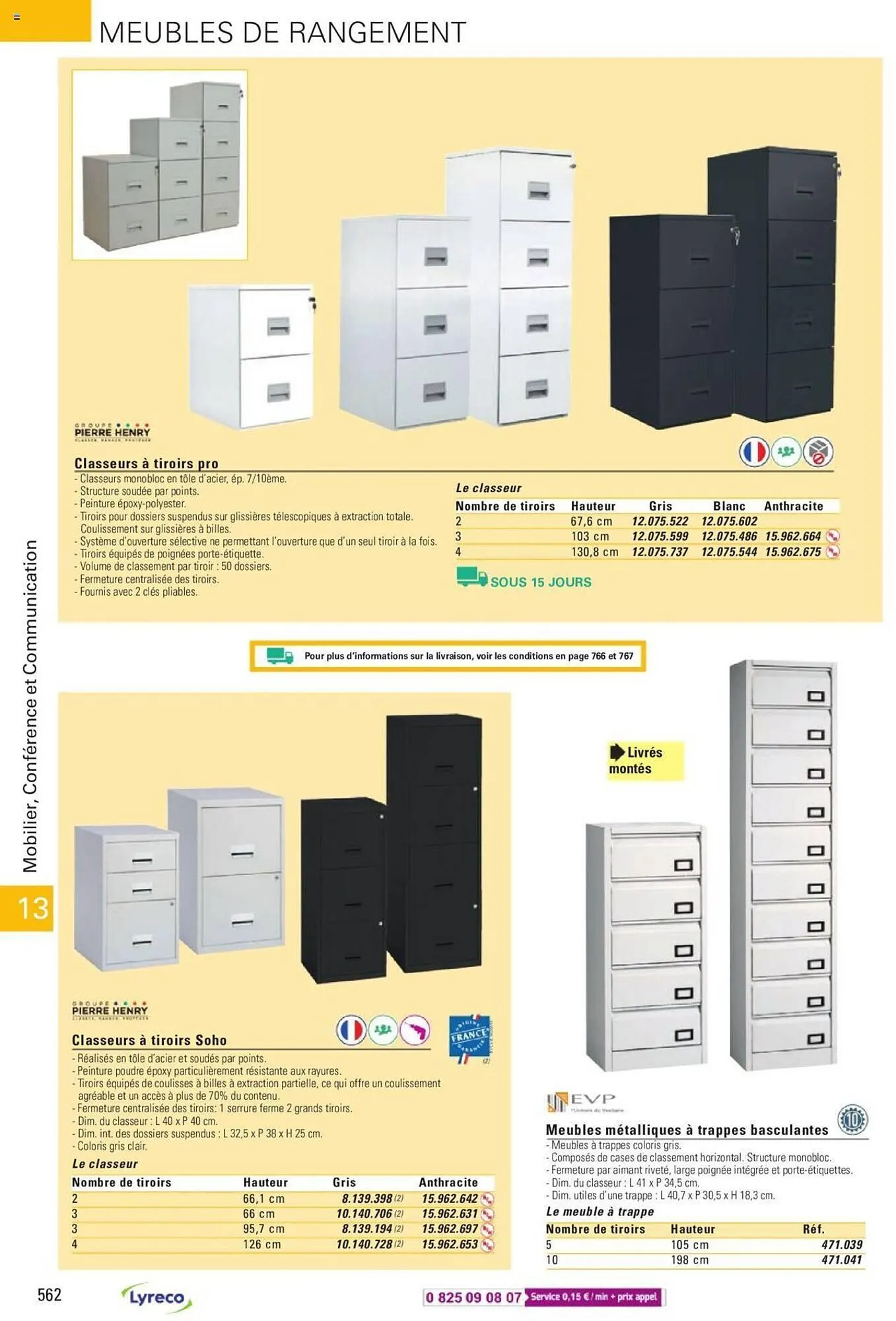Catalogue Lyreco du 15 mai au 31 décembre 2023 - Catalogue page 562