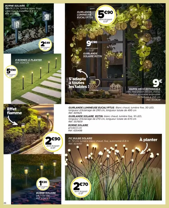Collection Jardin et extérieur du 9 avril au 5 mai 2025 - Catalogue page 26