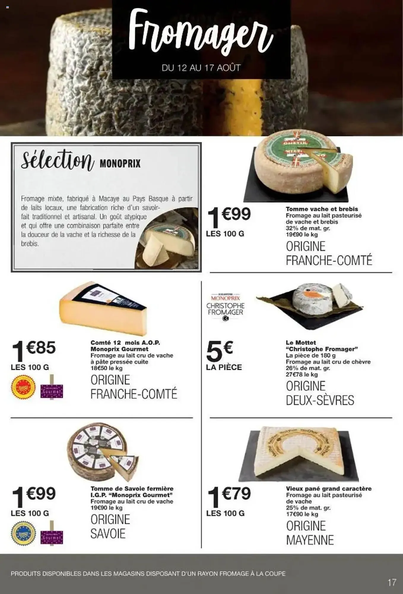 Catalogue Monoprix du 12 août au 24 août 2025 - Catalogue page 17