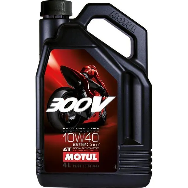 MOTUL Huile 4T 300V 4T FACTORY LINE 10W40 4L Huiles 4T