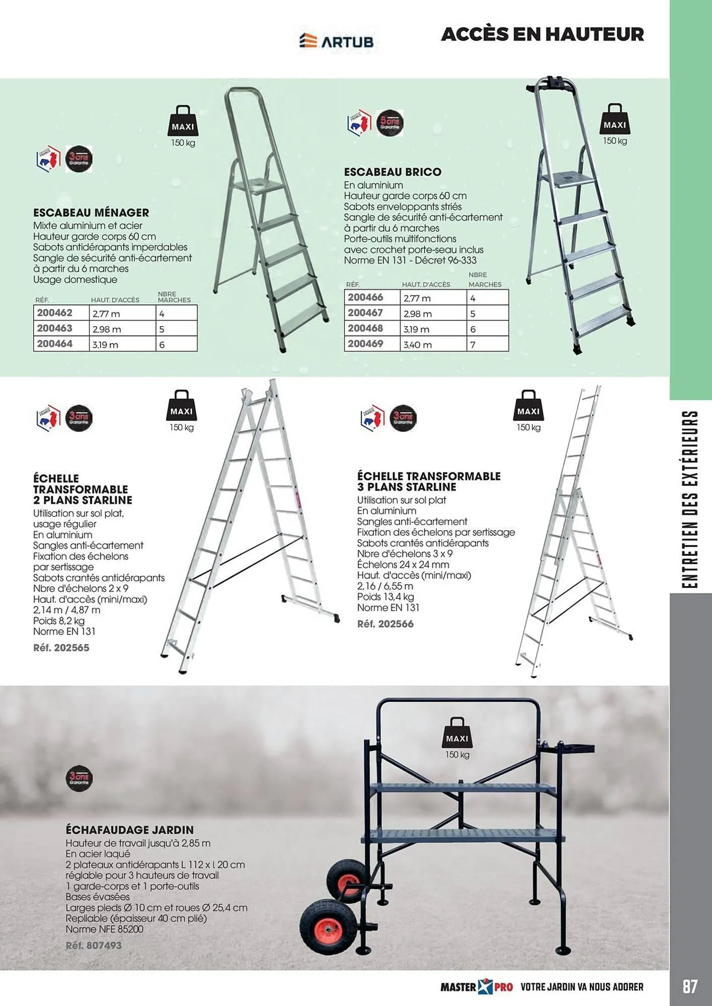 Catalogue Master Pro du 18 mars au 26 septembre 2026 - Catalogue page 87