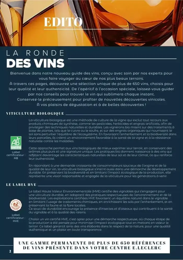 GUIDES DES VINS 2024/2025 du 1 avril au 31 décembre 2025 - Catalogue page 40