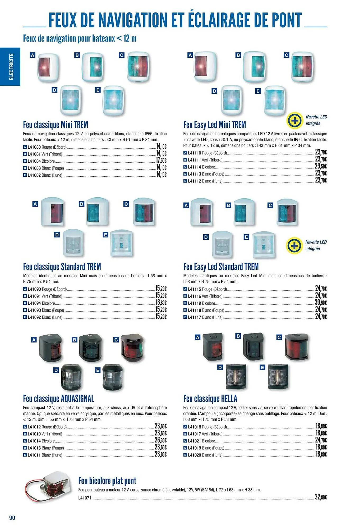Catalogue Accastillage Diffusion du 1 mars au 31 décembre 2023 - Catalogue page 92