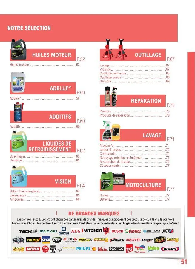 E. Leclerc du 22 avril au 28 mars 2026 - Catalogue page 51