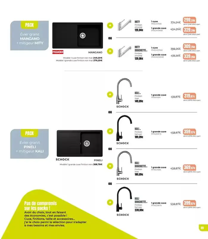 Consultez le menu avant de vous mettre en cuisine. du 7 janvier au 31 décembre 2025 - Catalogue page 99