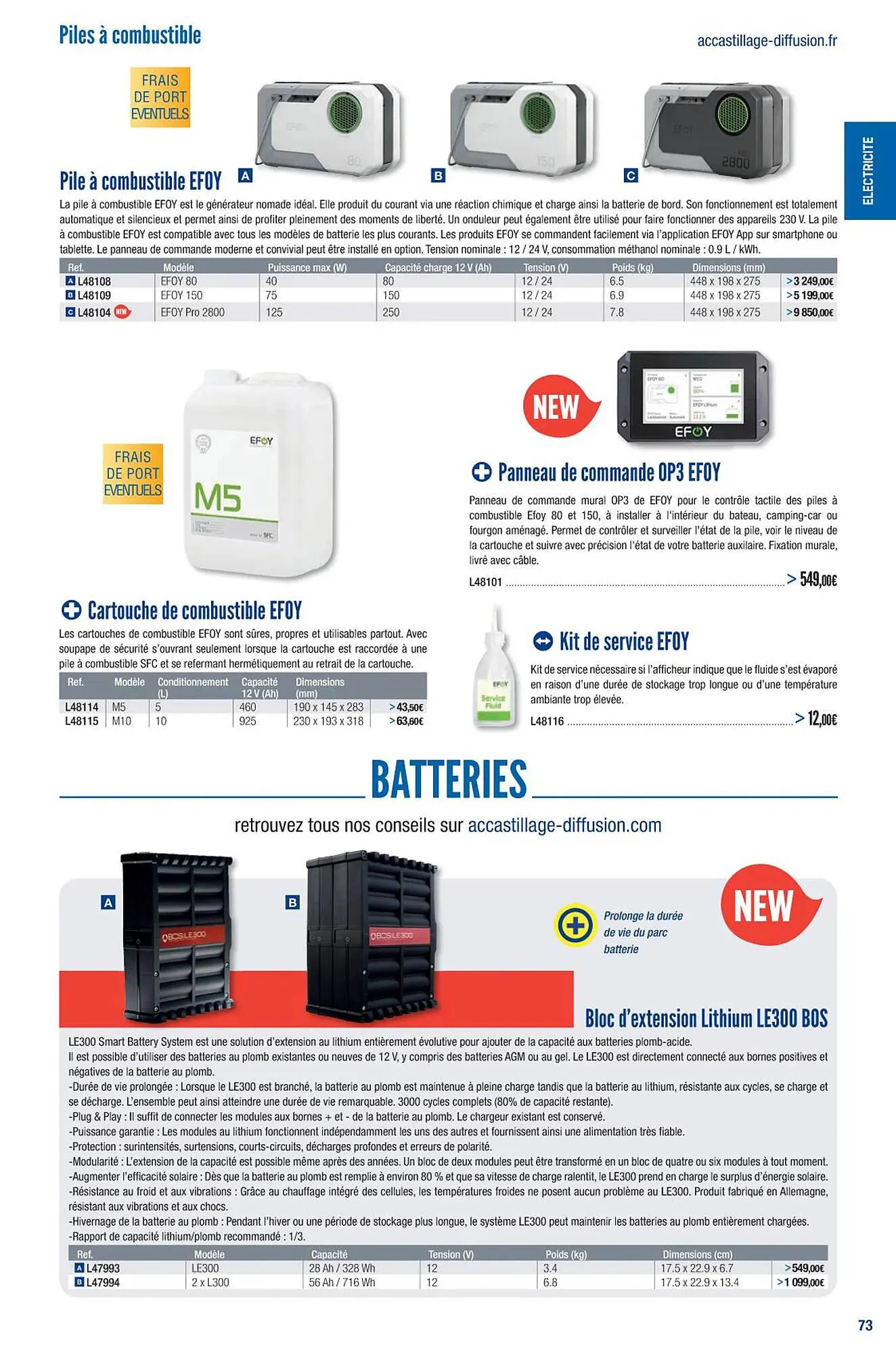 Catalogue Accastillage Diffusion du 1 mars au 31 décembre 2023 - Catalogue page 75