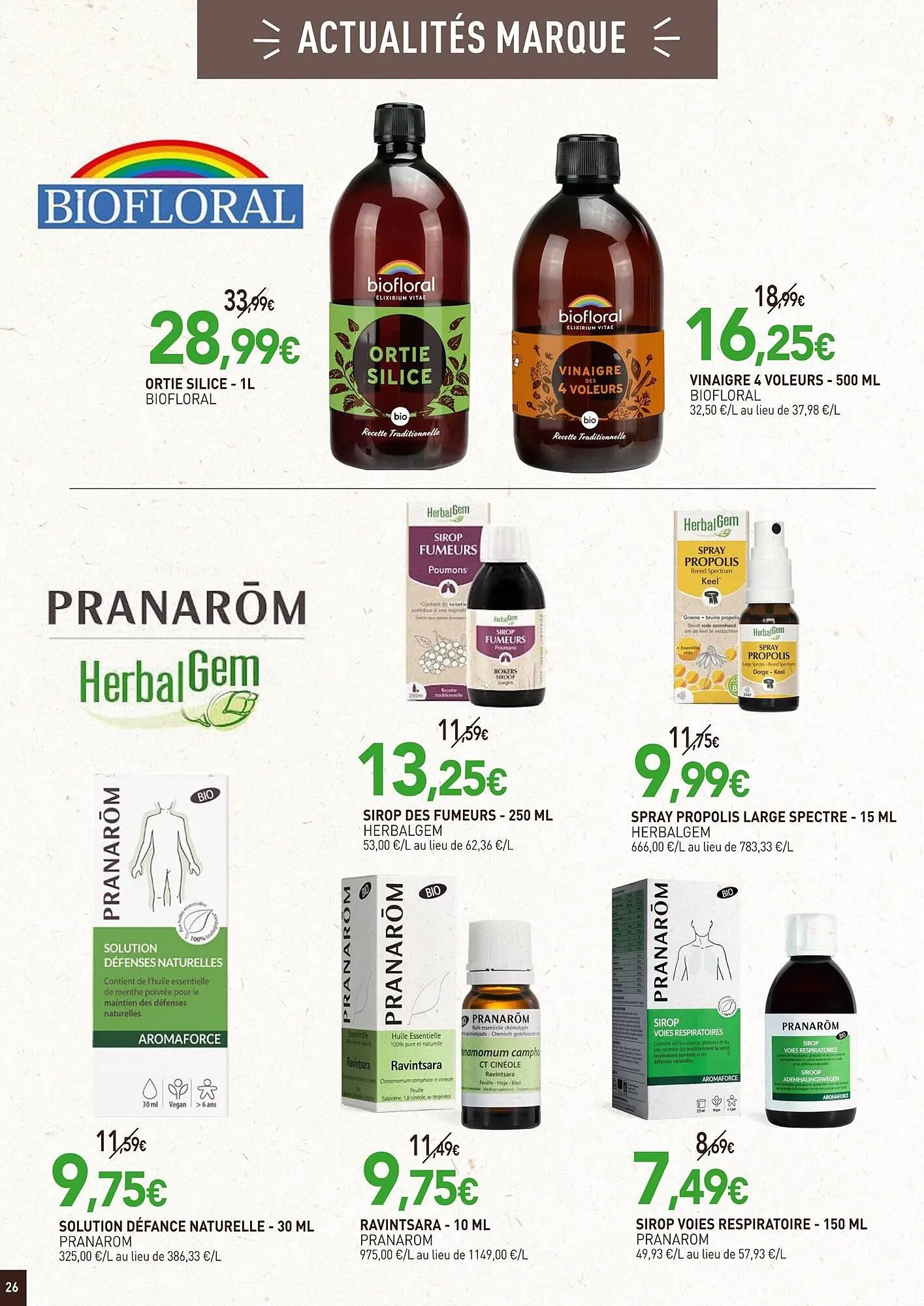 Catalogue naturéO du 29 octobre au 23 novembre 2025 - Catalogue page 26