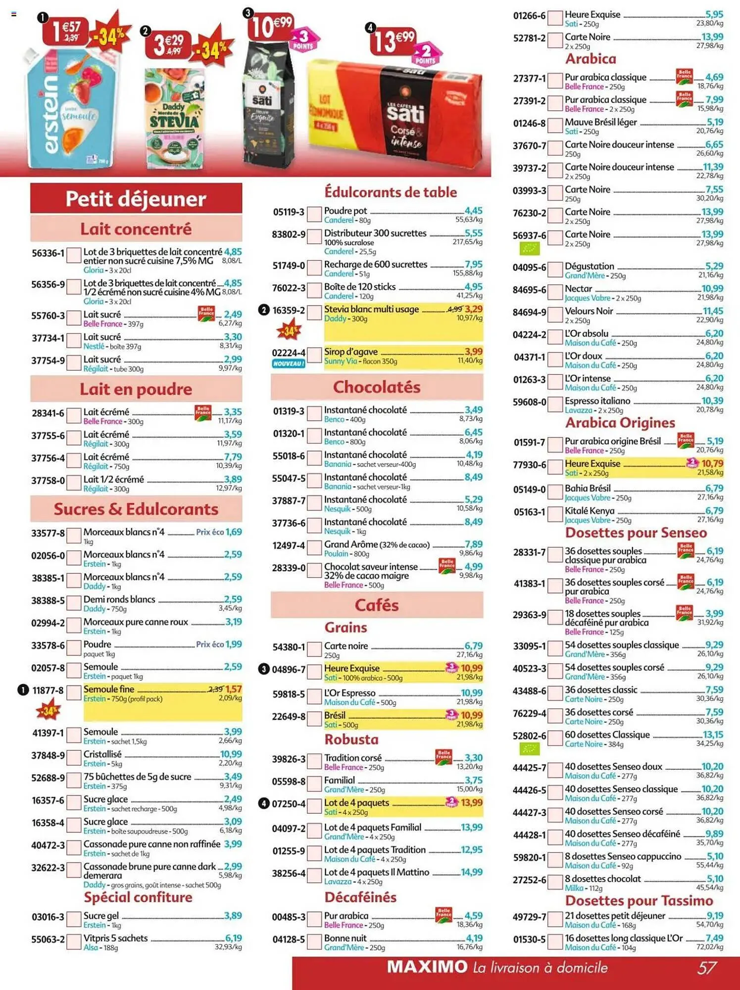 Catalogue Maximo du 12 mai au 8 juin 2025 - Catalogue page 57