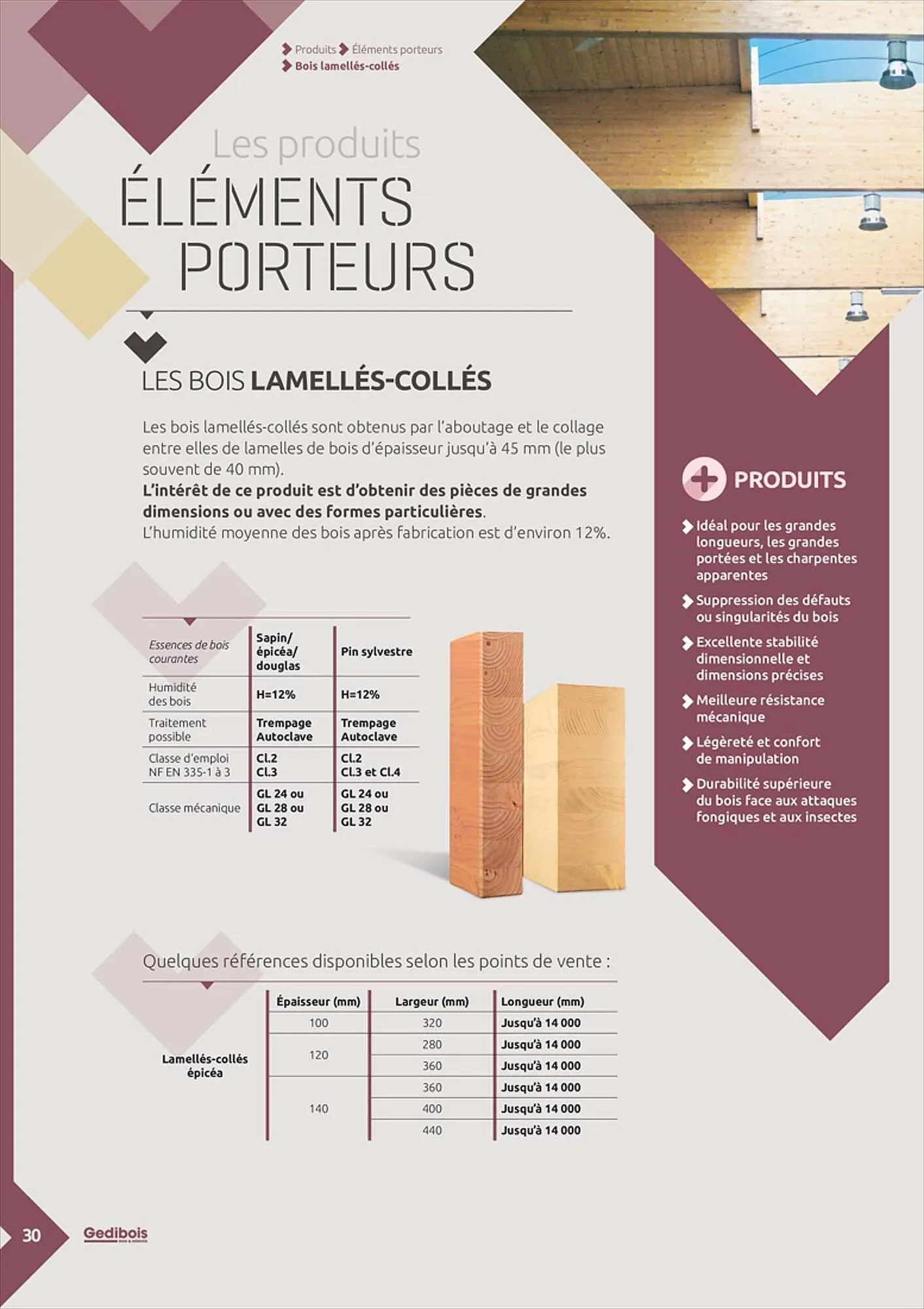 Catalogue Gédibois du 12 juin au 31 juillet 2023 - Catalogue page 30
