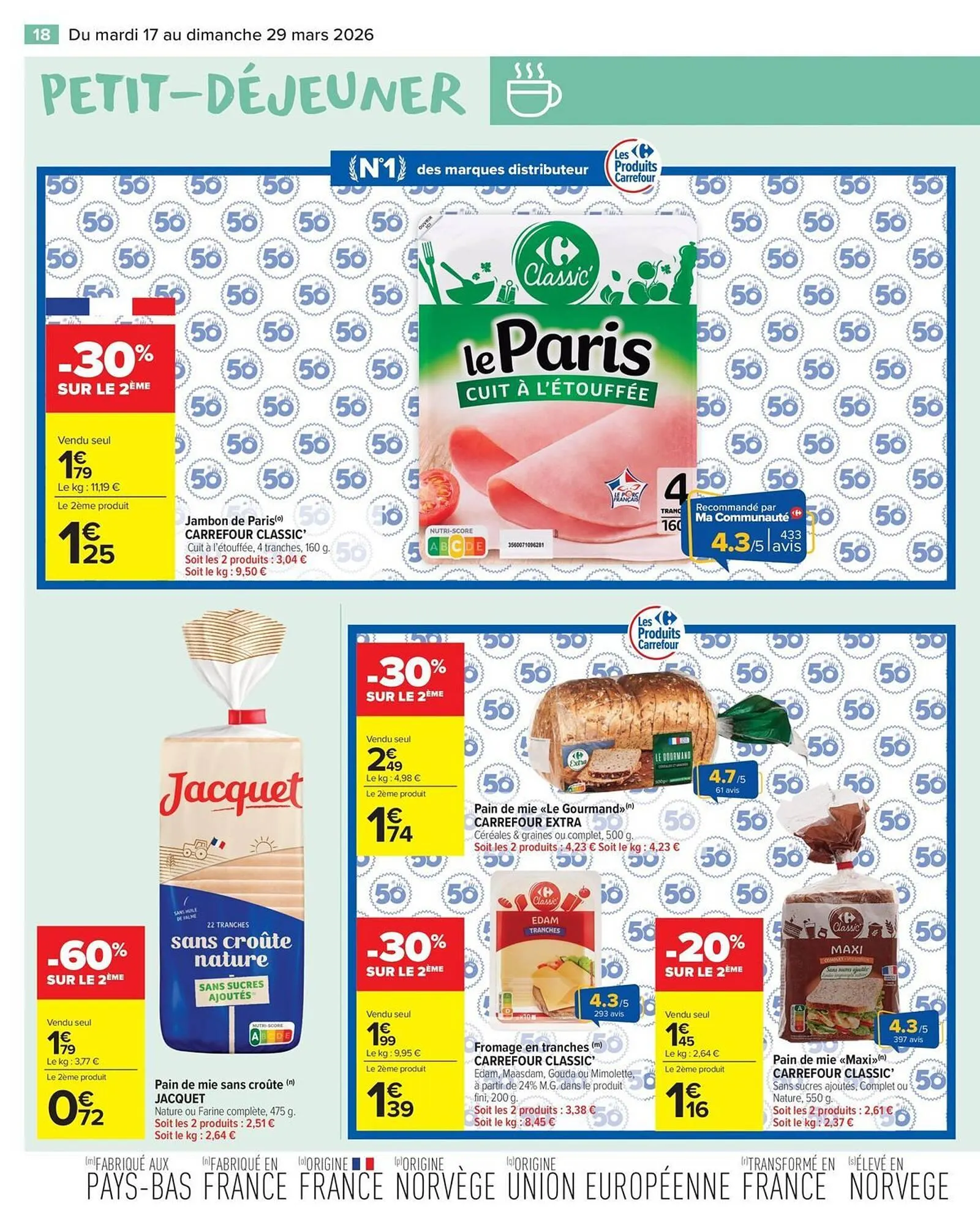 Catalogue Carrefour Market du 17 mars au 29 mars 2026 - Catalogue page 20