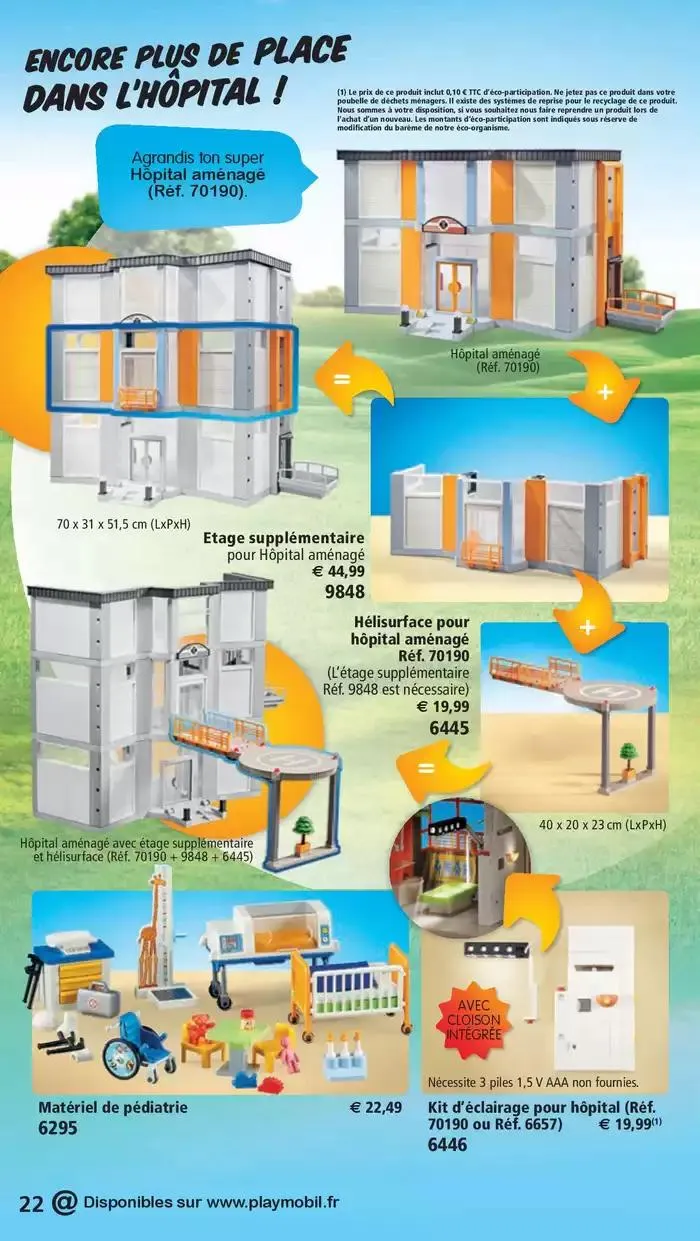 Playmobil PLUS du 10 février au 30 juin 2025 - Catalogue page 22