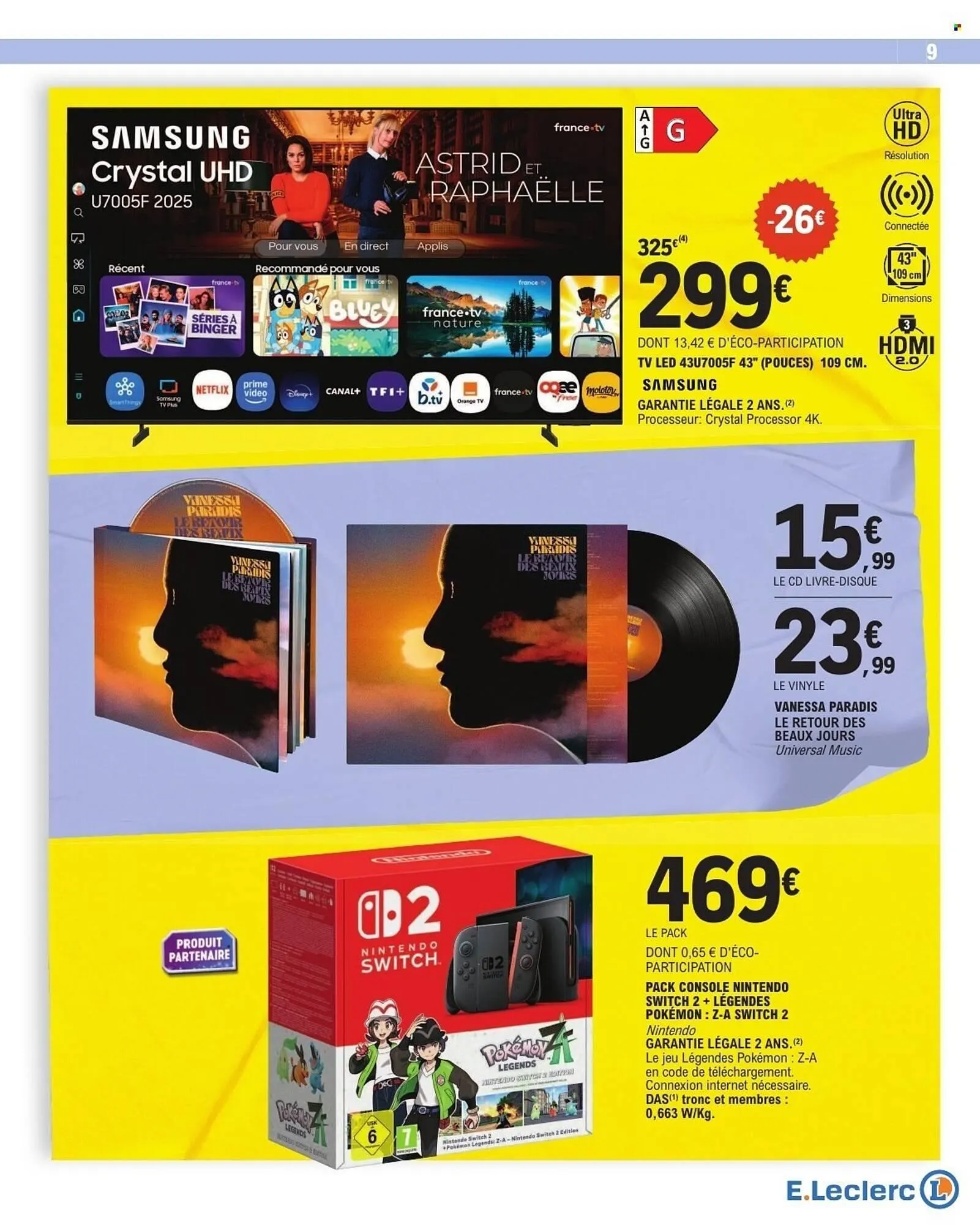 Catalogue E.Leclerc du 28 octobre au 8 novembre 2025 - Catalogue page 9