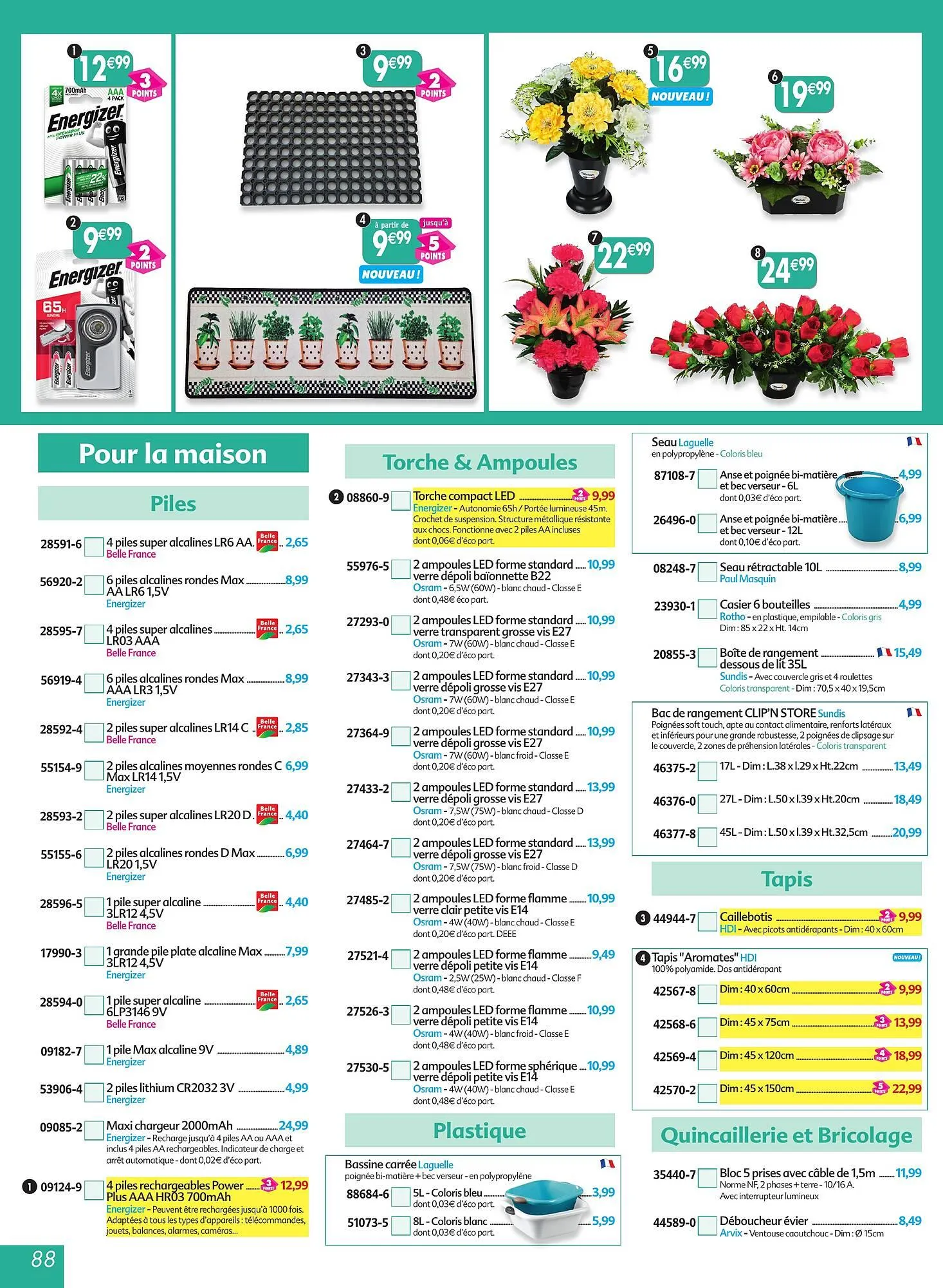 Catalogue Maximo du 30 septembre au 31 octobre 2025 - Catalogue page 88