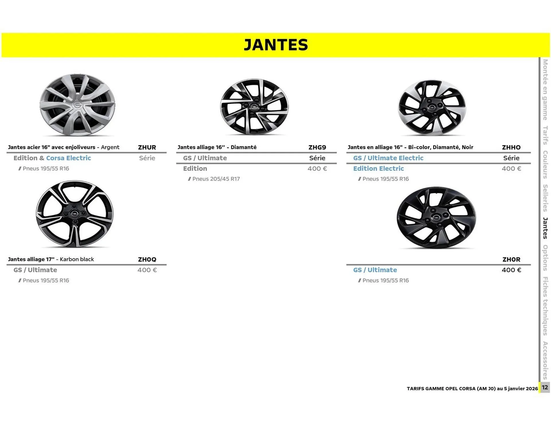 Catalogue Opel du 6 janvier au 6 janvier 2027 - Catalogue page 13