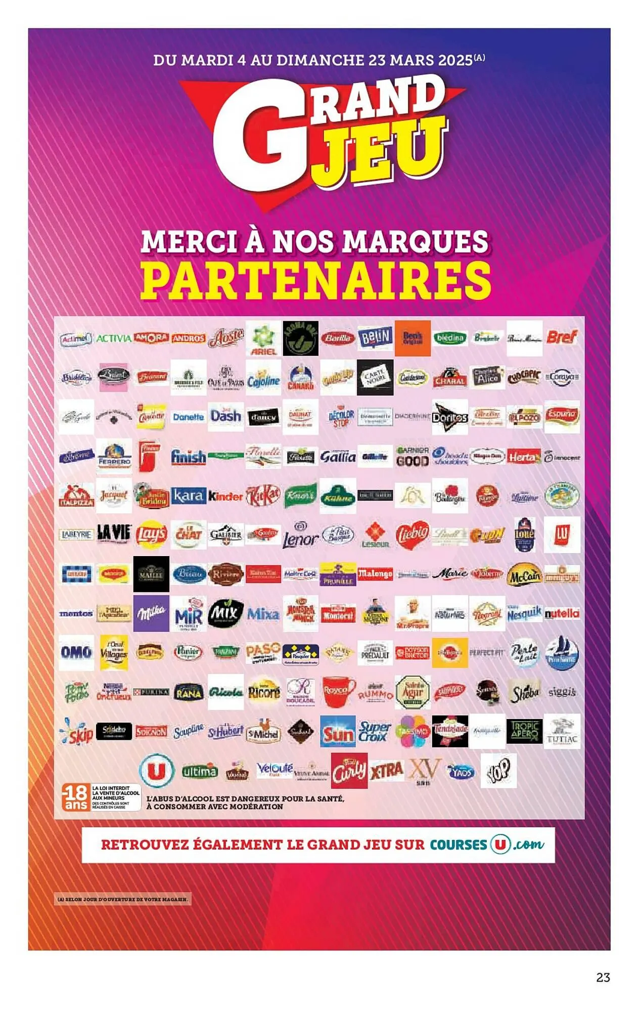 Catalogue Super U du 11 mars au 23 mars 2025 - Catalogue page 23