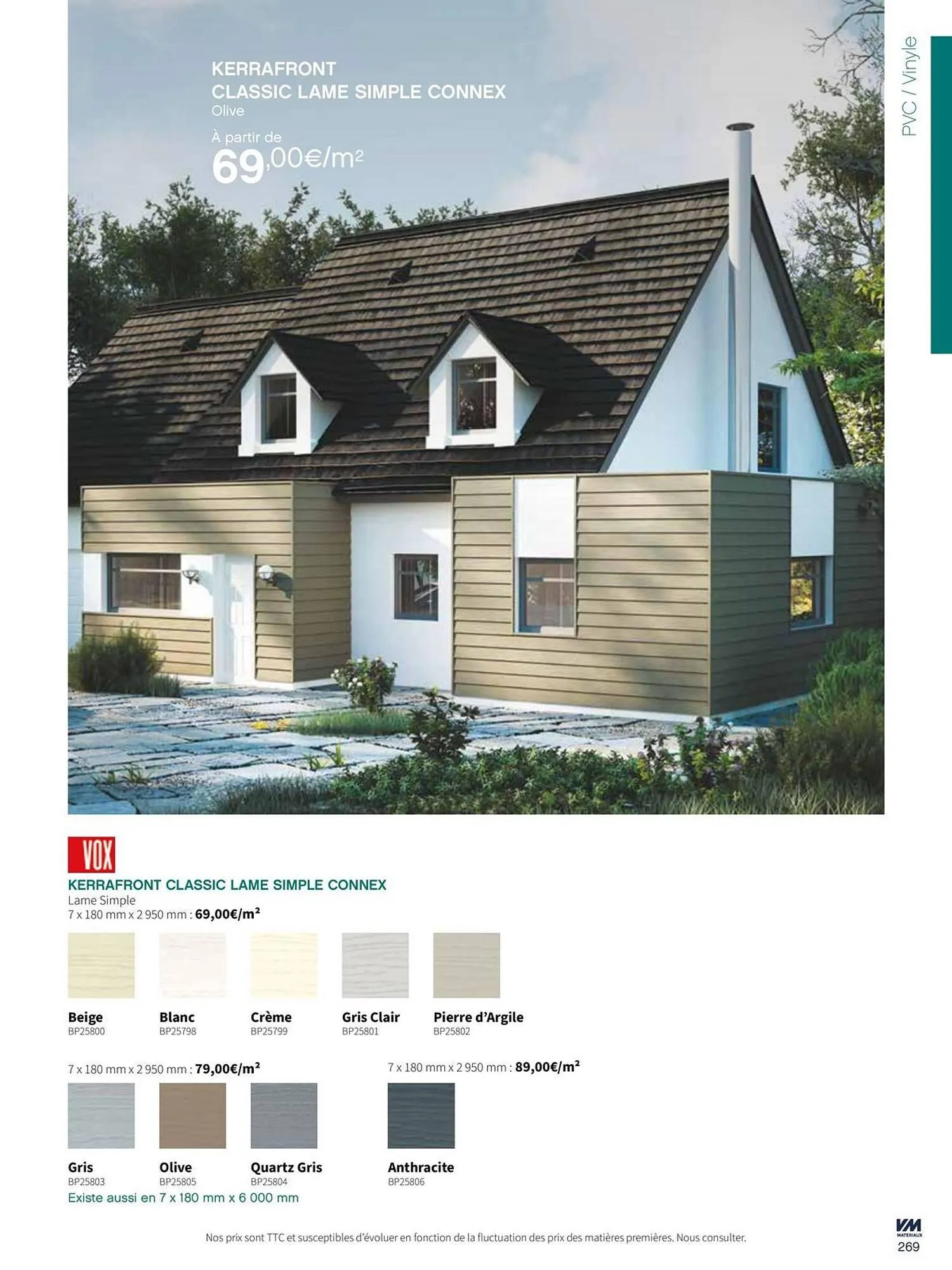 Catalogue VM Matériaux du 14 mars au 20 janvier 2026 - Catalogue page 269