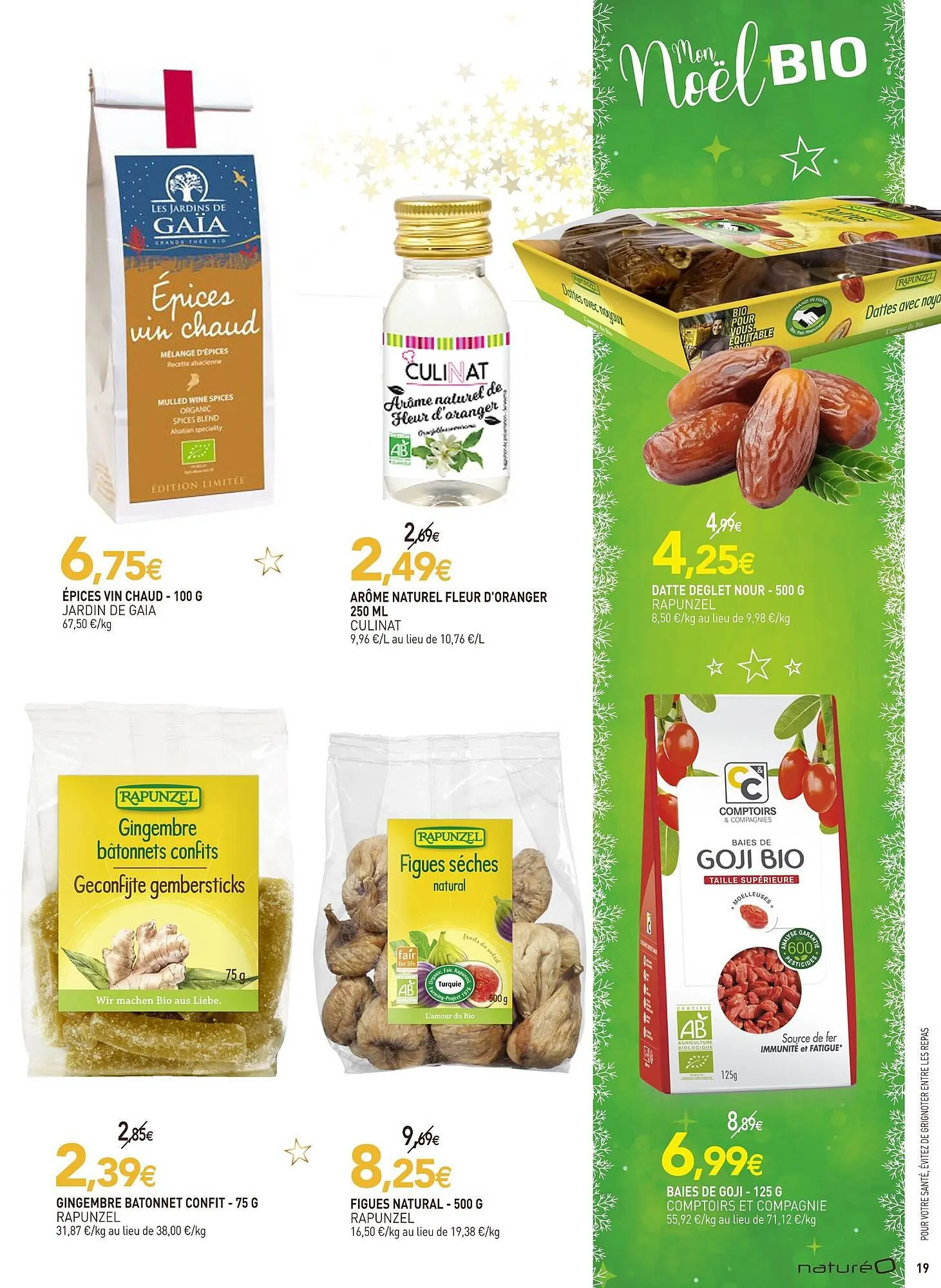 Catalogue naturéO du 21 novembre au 31 décembre 2023 - Catalogue page 19