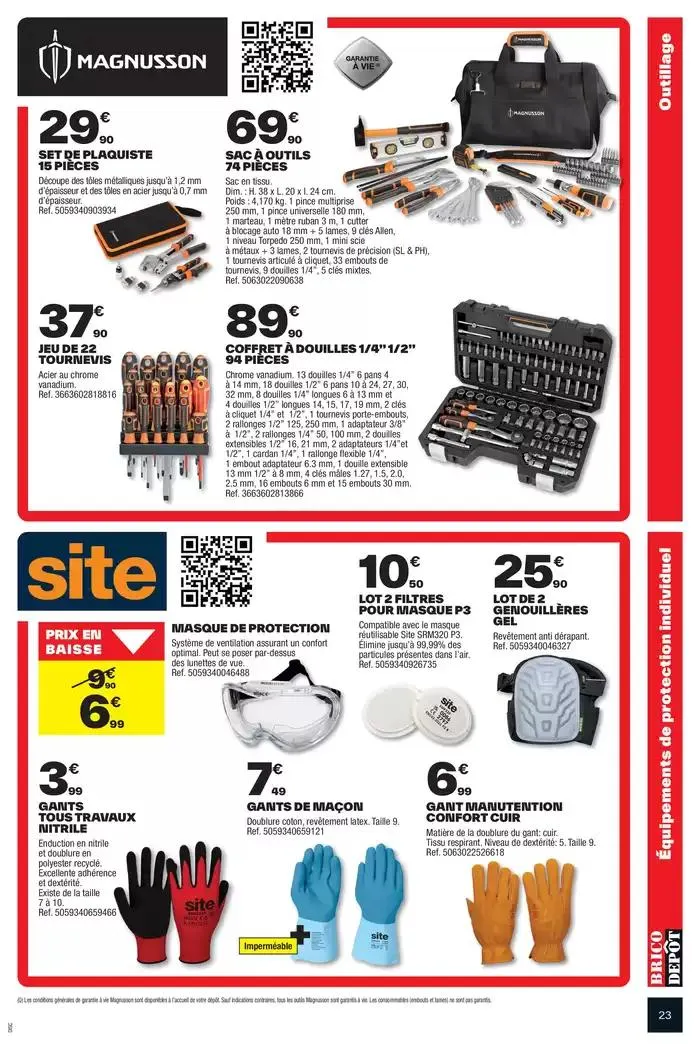 Voyez plus grand avec nos prix dépôts ! du 7 mars au 20 mars 2025 - Catalogue page 23