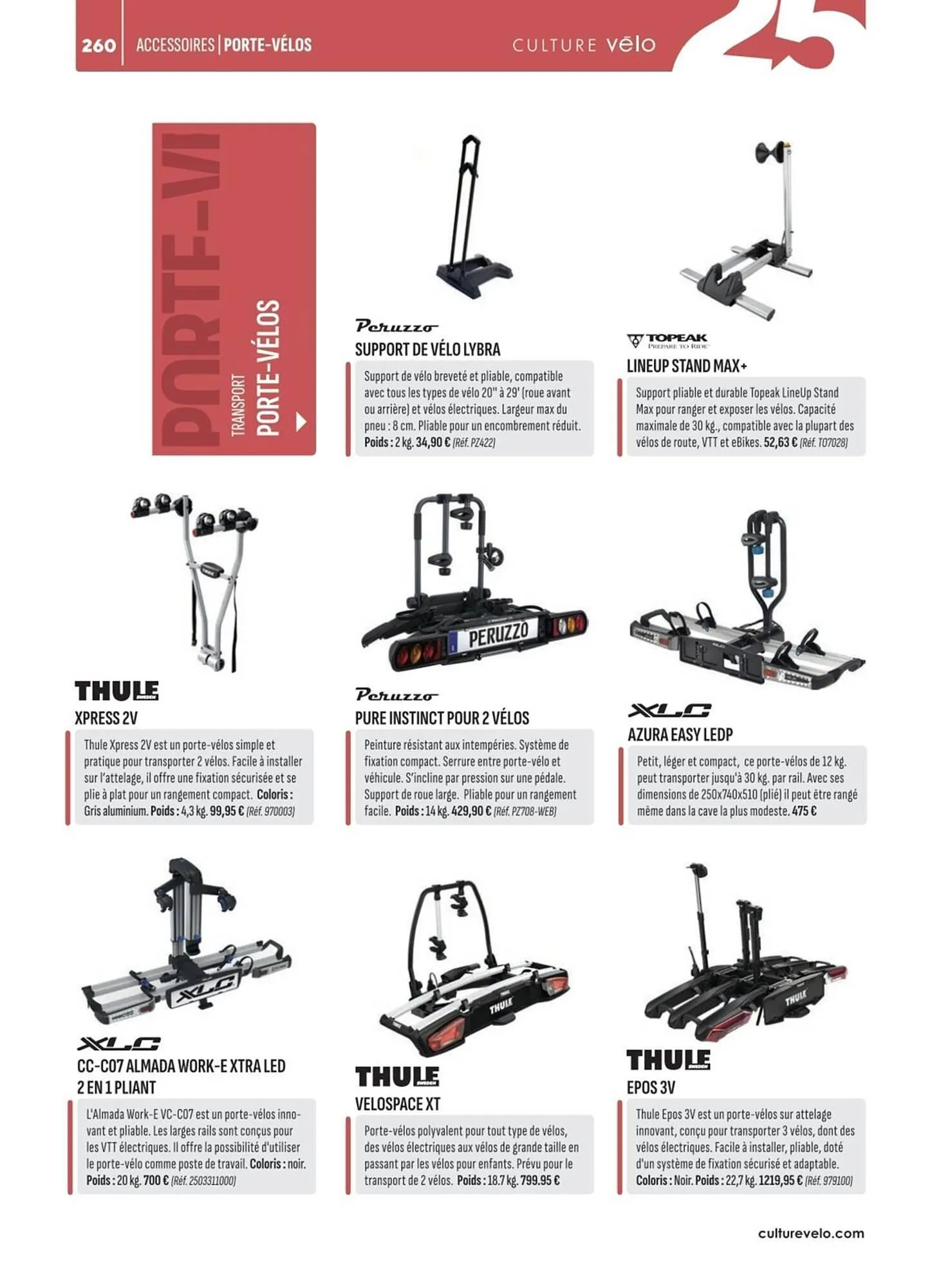 Catalogue Culture Vélo du 2 mai au 31 décembre 2025 - Catalogue page 260