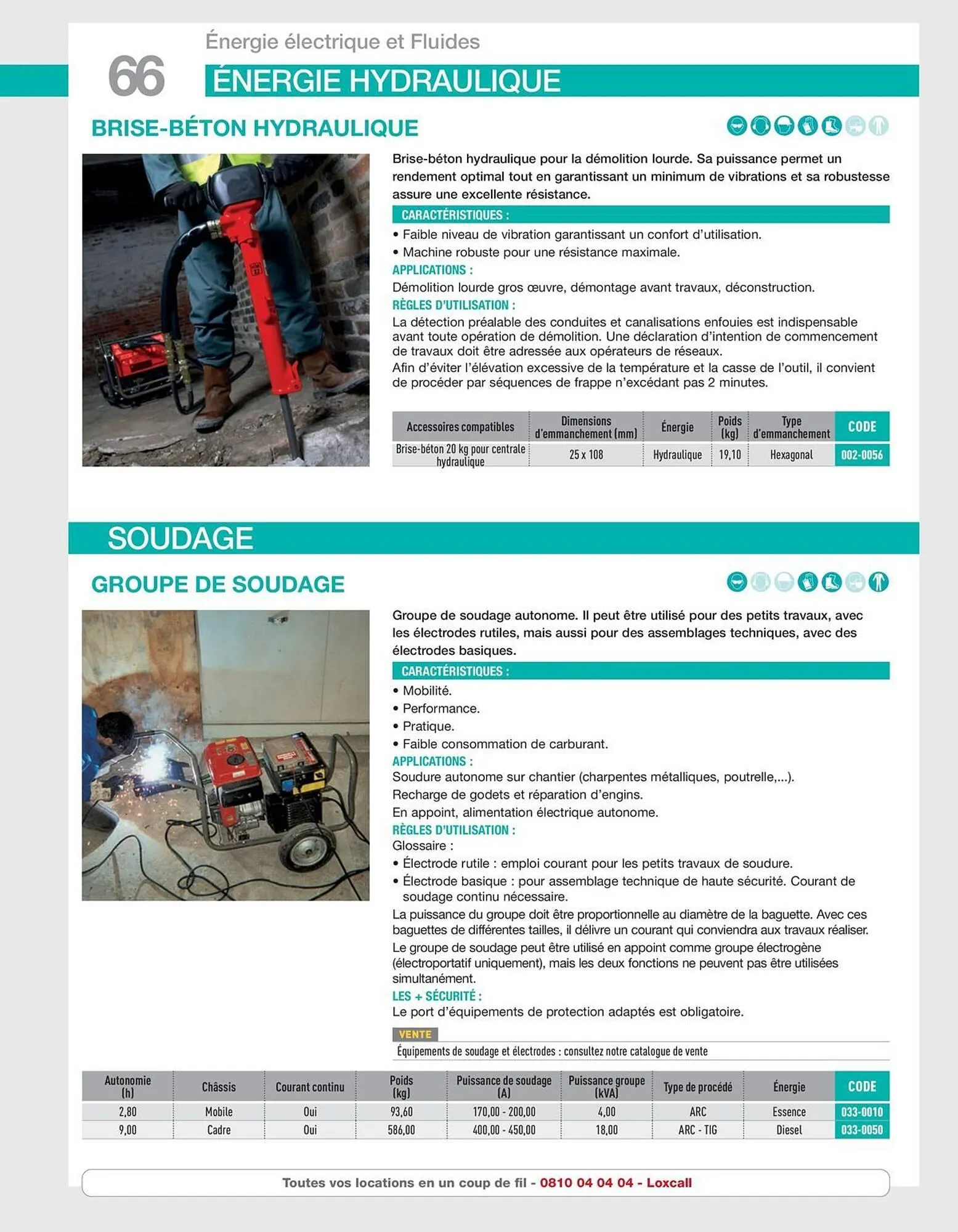 Catalogue Loxam du 10 avril au 31 décembre 2025 - Catalogue page 68