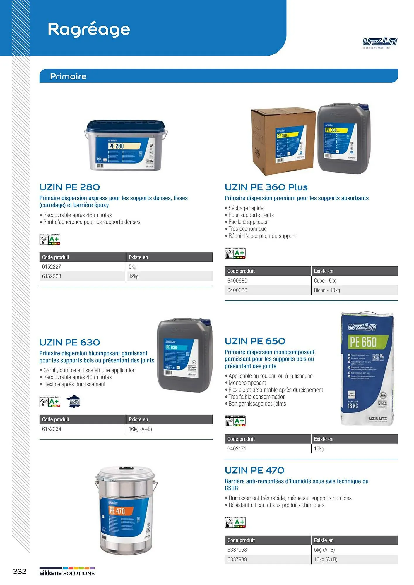 Catalogue Sikkens Solution du 8 janvier au 28 décembre 2025 - Catalogue page 332