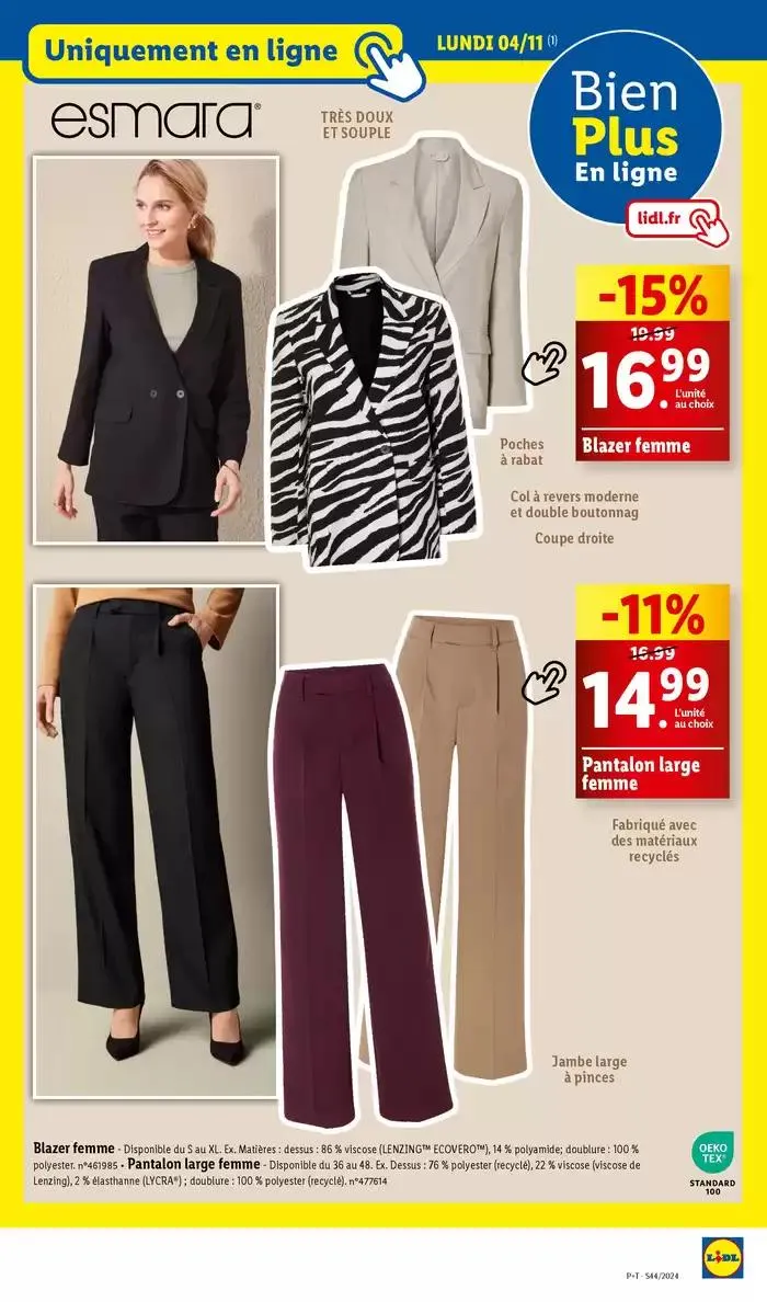 Bénéficiez de promotions sur une sélection de produits, incluant viande, fruit et fromage du 30 octobre au 5 novembre 2024 - Catalogue page 79