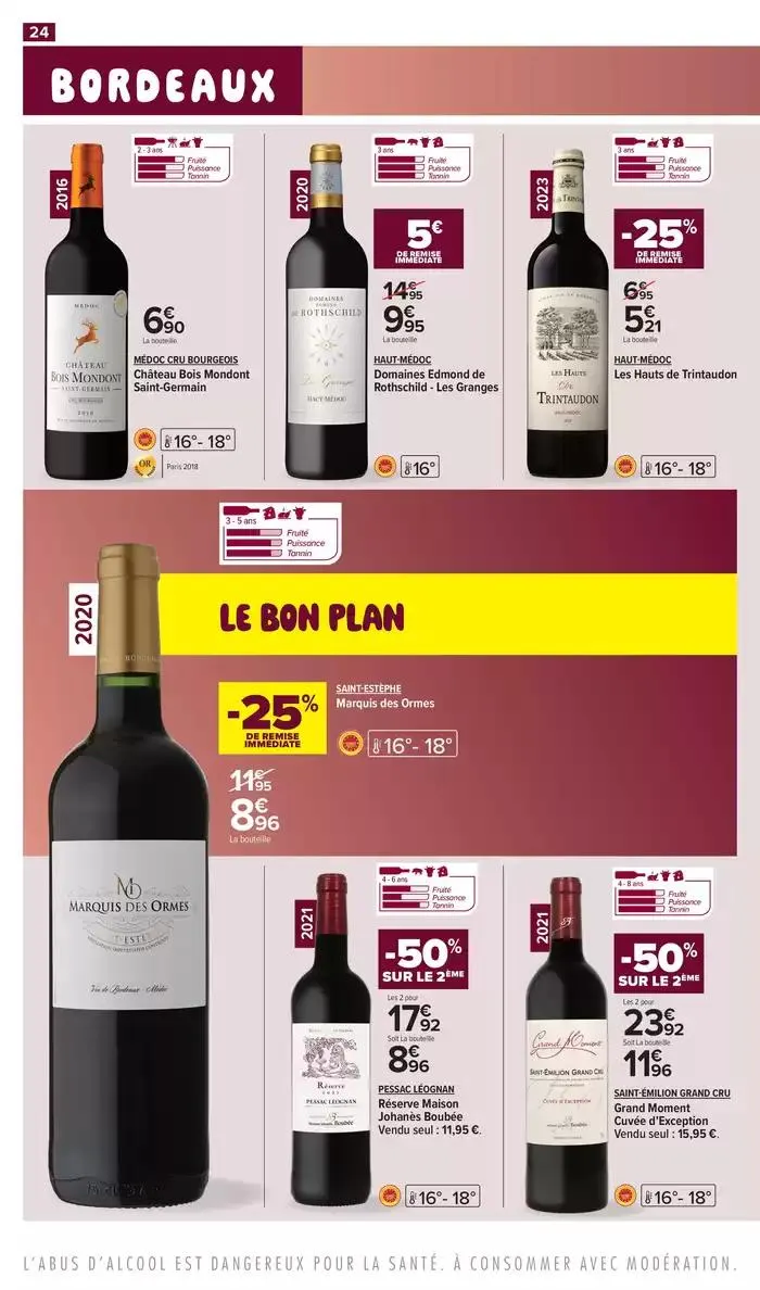 FOIRE AUX VINS, LE GUIDE DES BONS PLANS du 11 mars au 23 mars 2025 - Catalogue page 24
